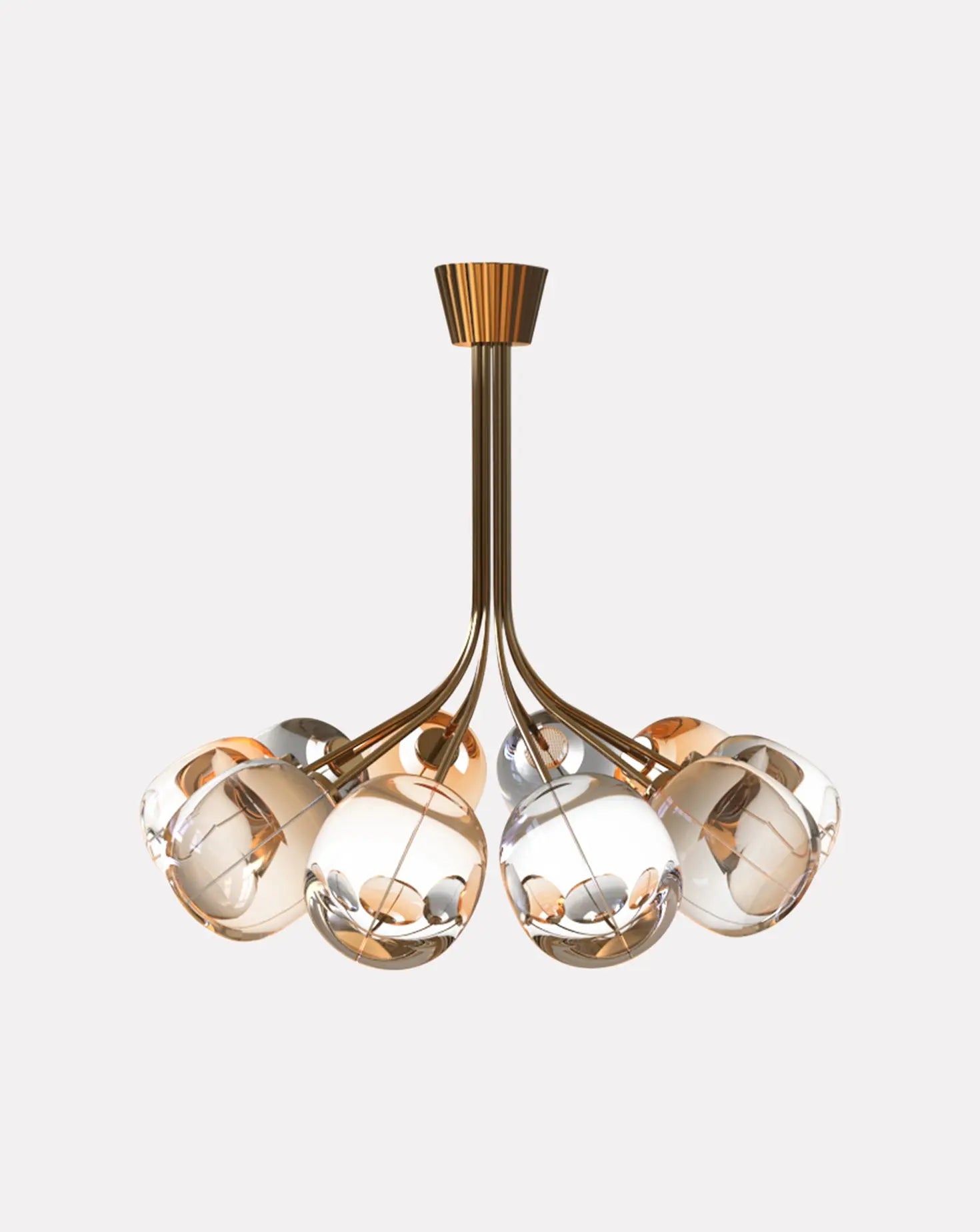 Ten Module Candy Chandelier Arjun Rathi Design