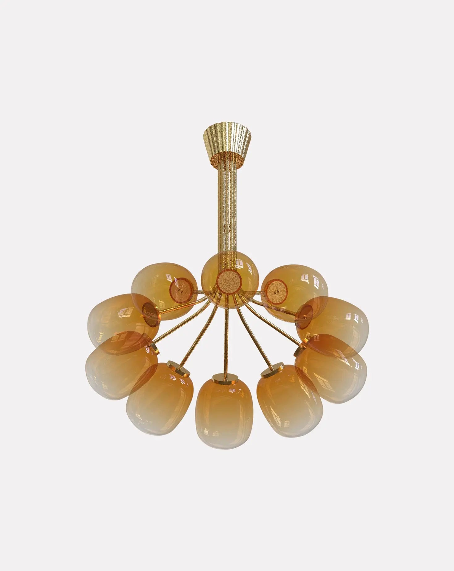 Ten Module Candy Chandelier Arjun Rathi Design