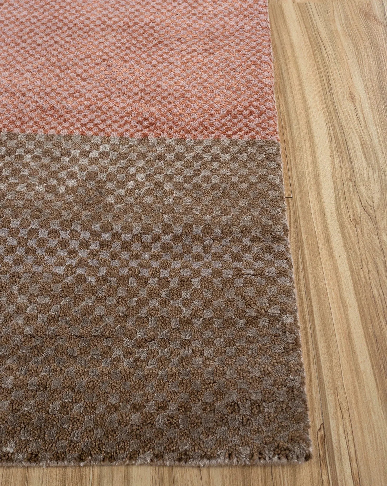 Aakar By Kavi Linen and Peach Carnation Rug Jaipur Rugs