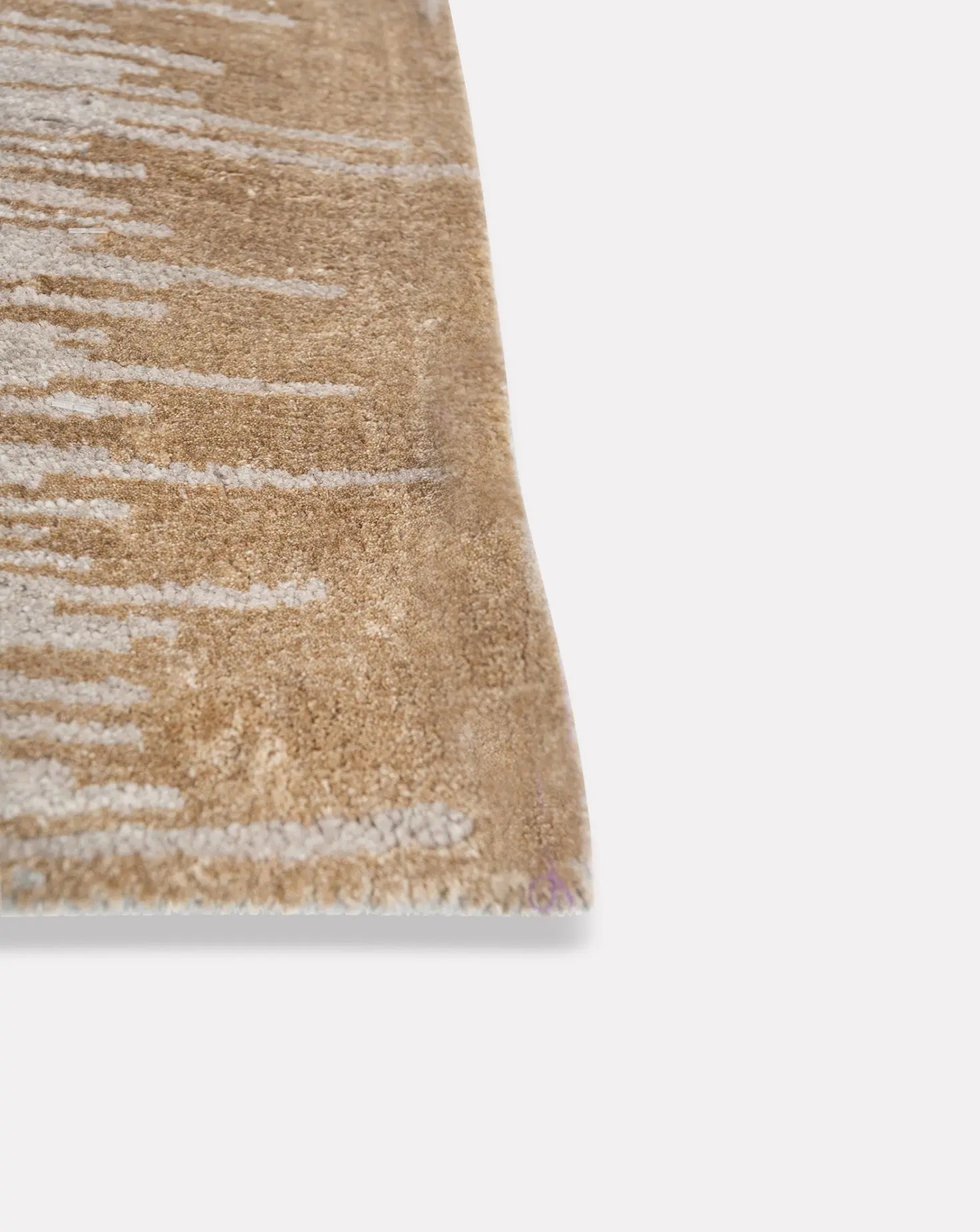 Aakar By Kavi Taupe and Faded Denim Rug Jaipur Rugs