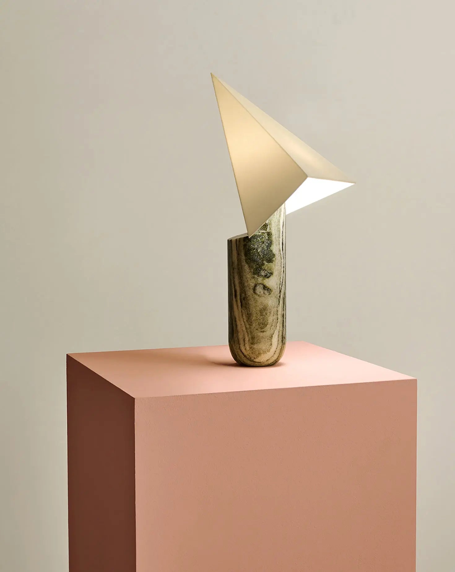Acme Green Marble Table Lamp Mariza Galani