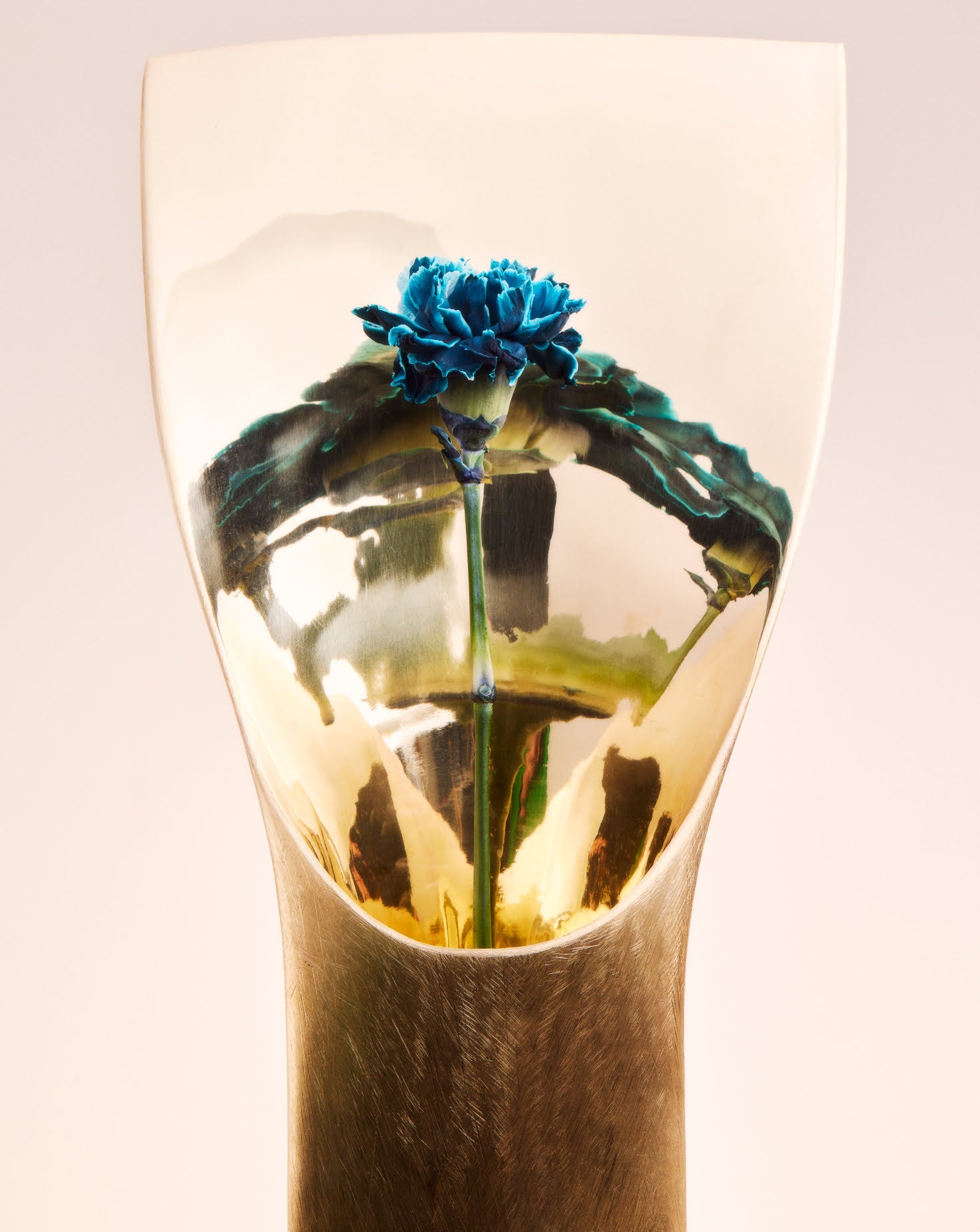 Anicca Casted Brass Vanitas Vase