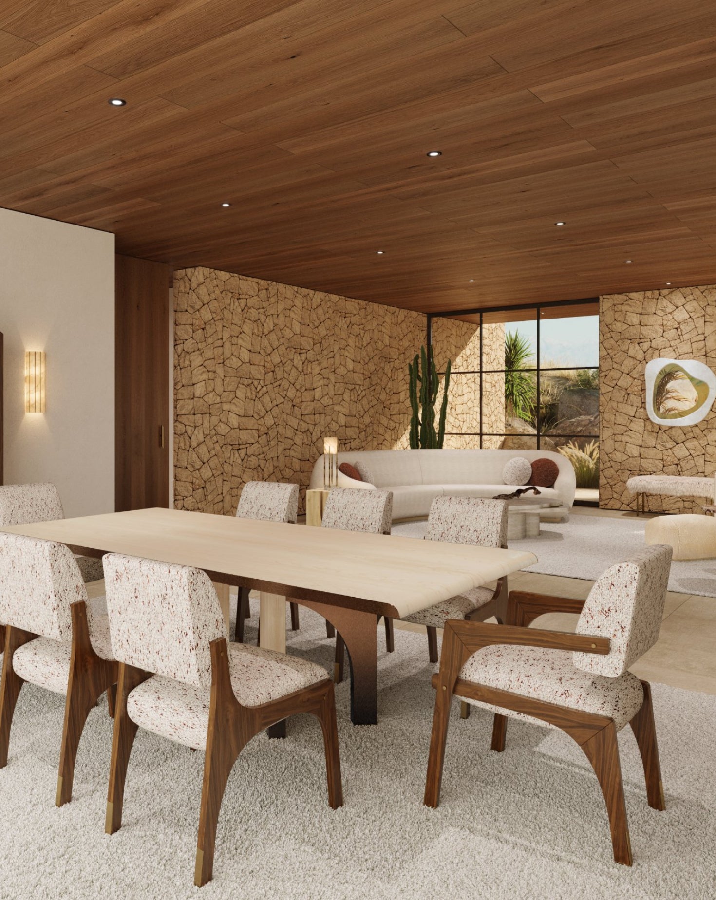 Arches Walnut Dining Chair