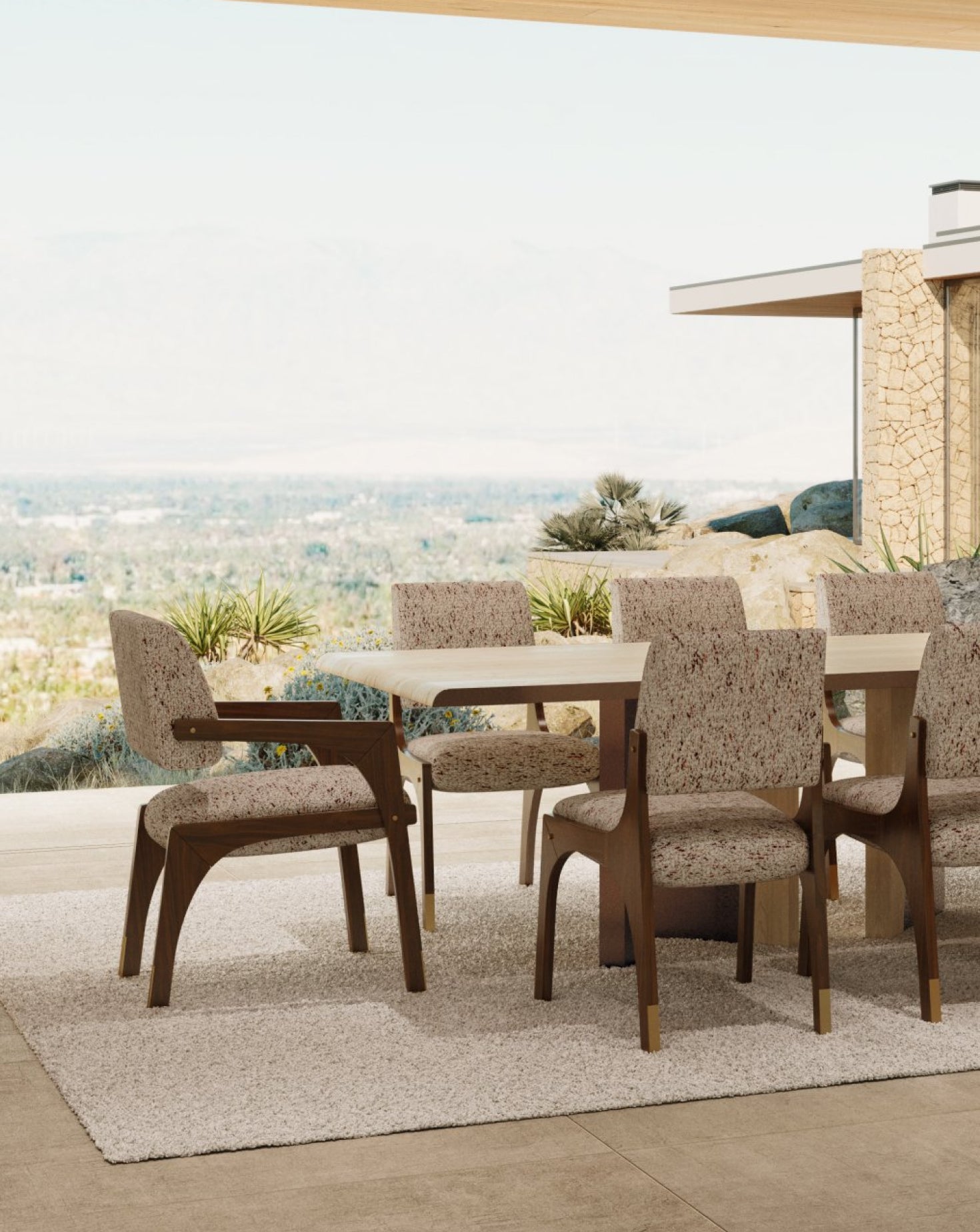 Arches Walnut Dining Chair