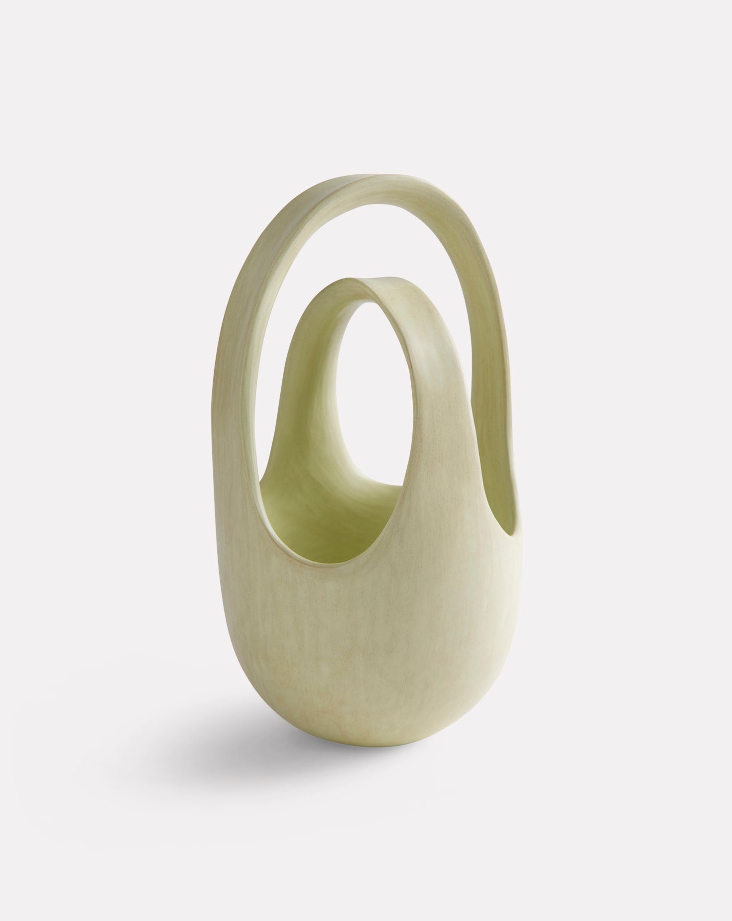 Arcs Lime Vase