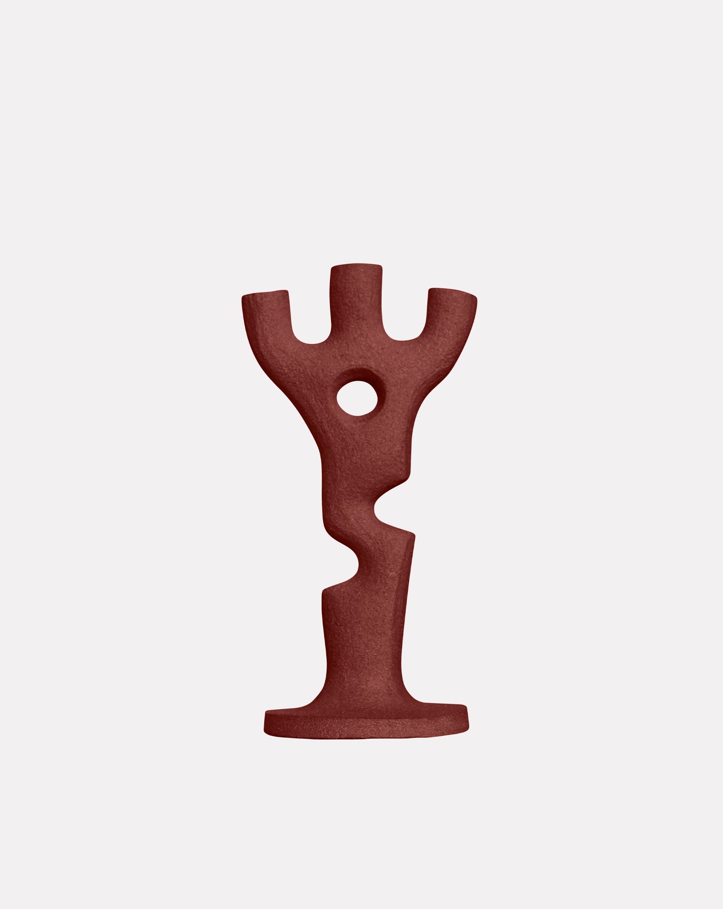 Augmin Red 3 Part Candle Stand