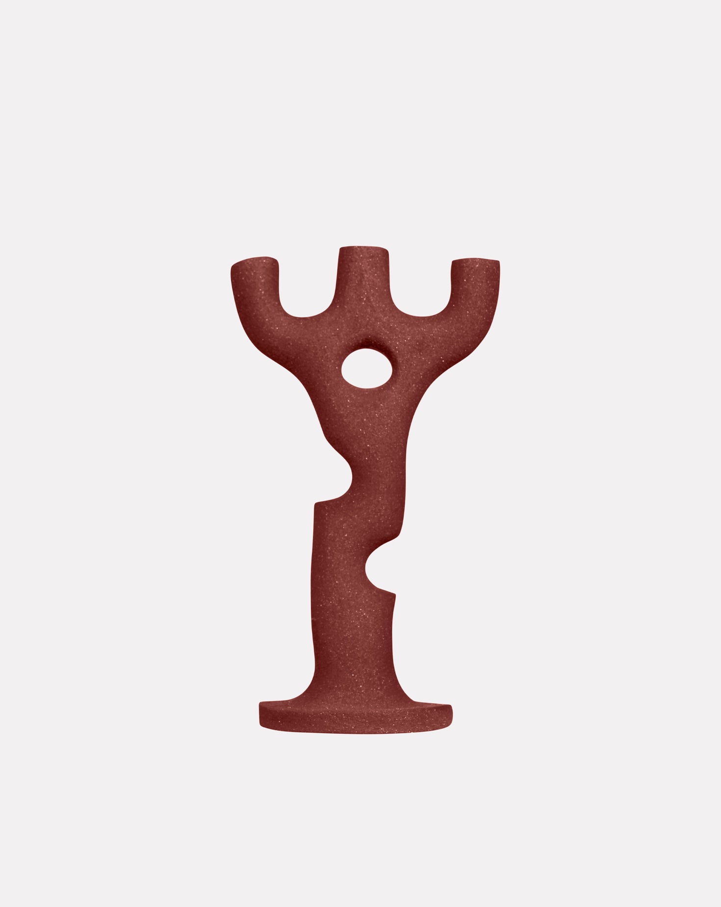 Augmin Red 3 Part Candle Stand