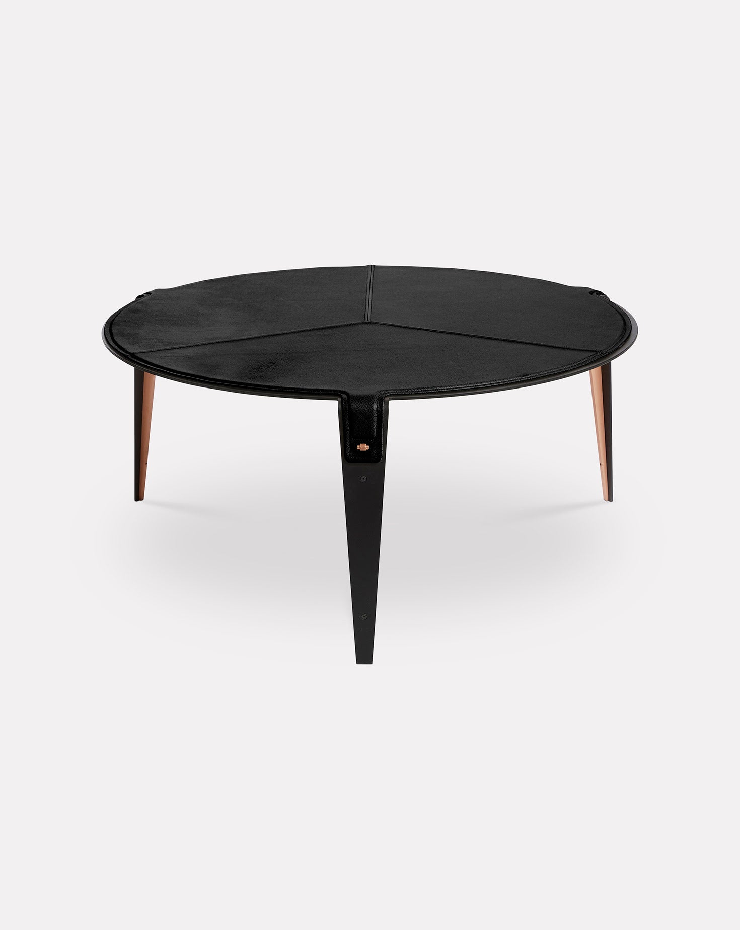 Bardot Black and Metal Coffee Table