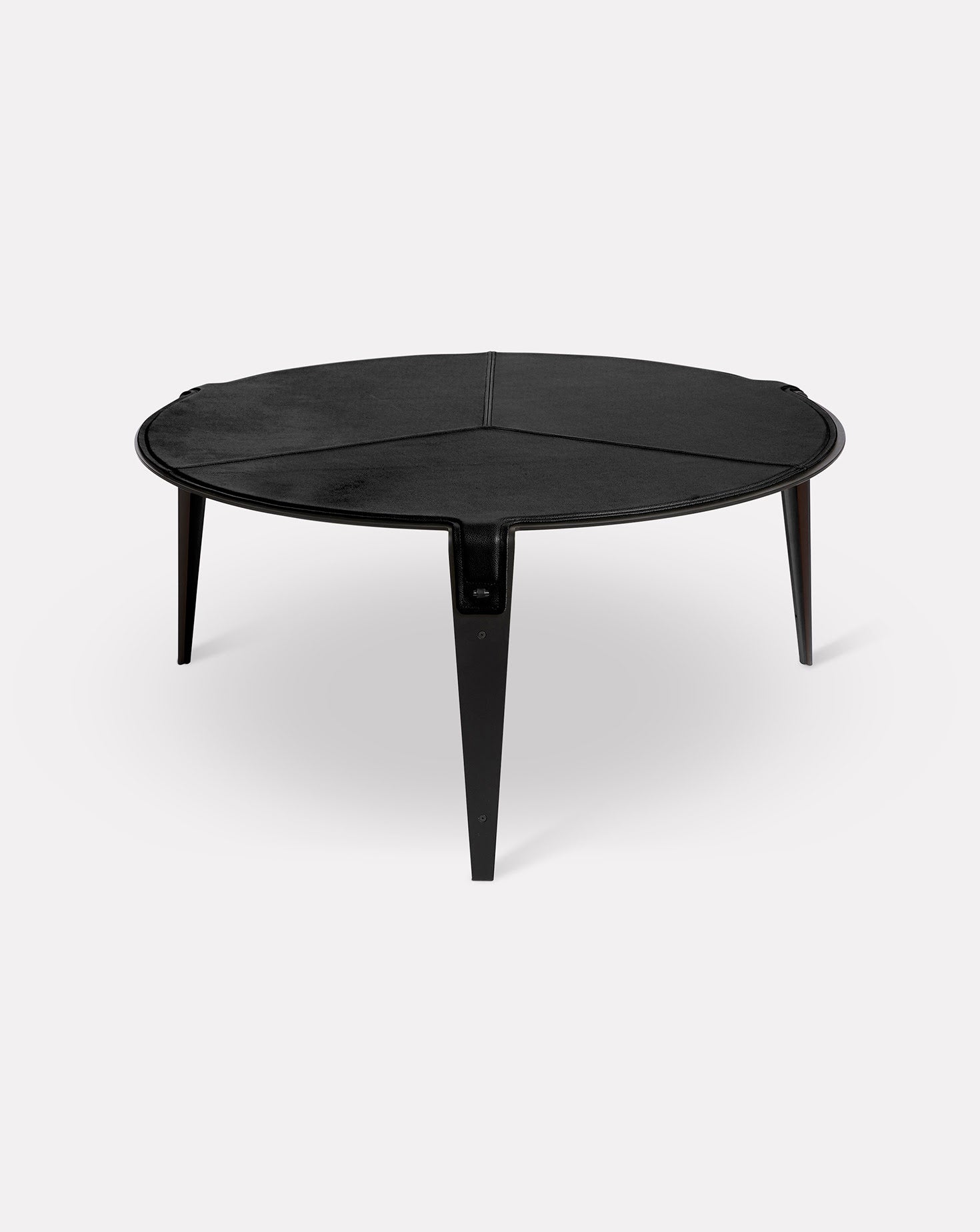 Bardot Black and Metal Coffee Table