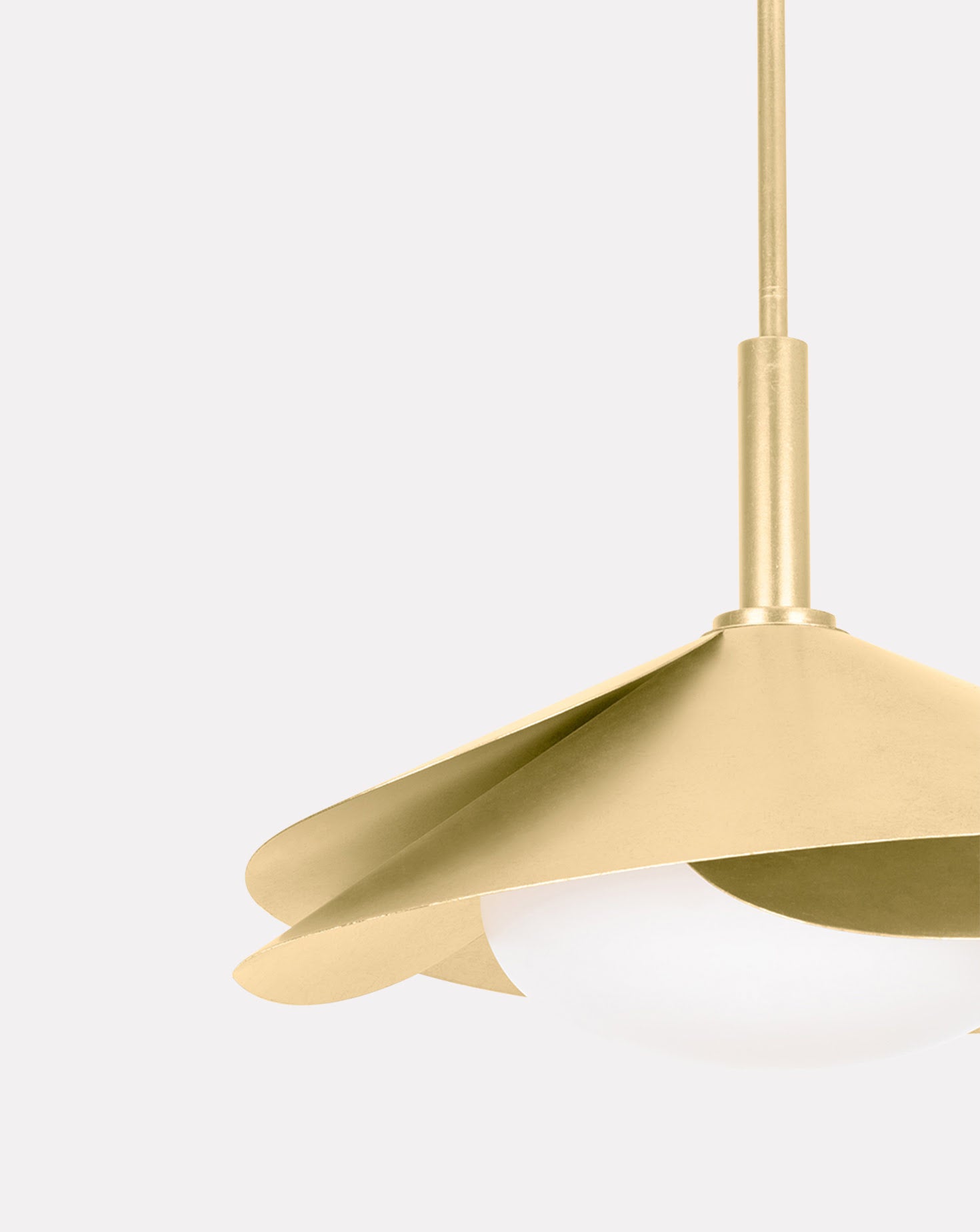 Brookhaven Gold Leaf Pendant