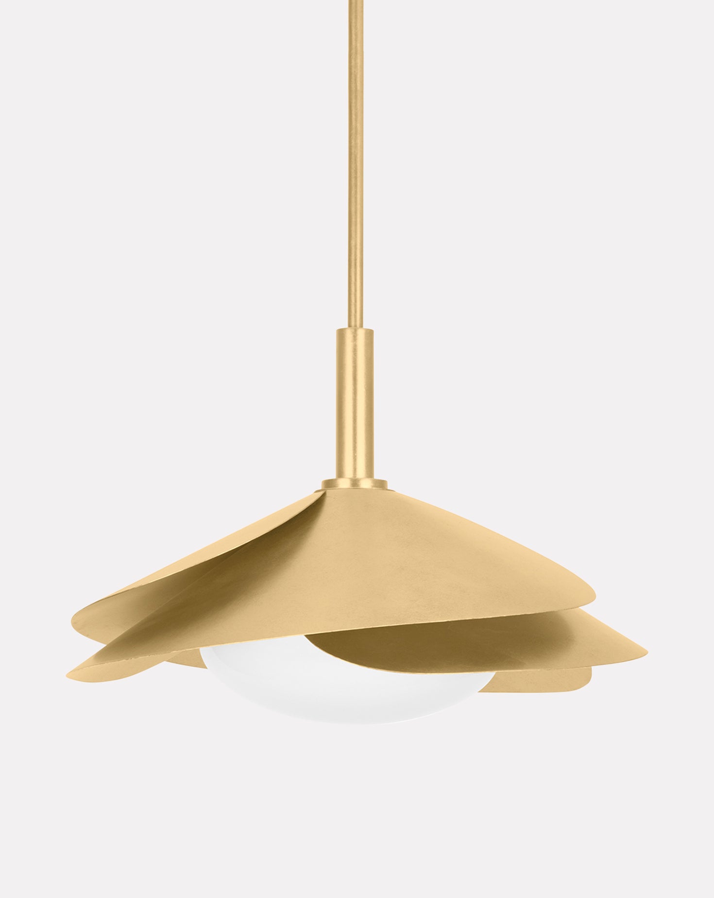 Brookhaven Gold Leaf Pendant