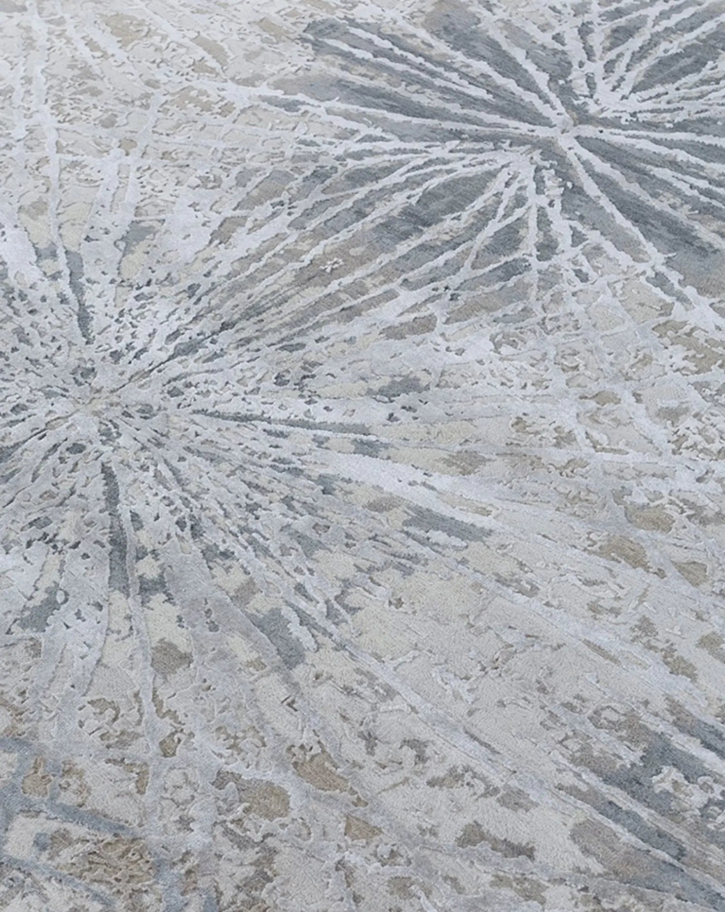 Chaos Theory By Kavi Wool and Bamboo Silk Rug Jaipur Rugs