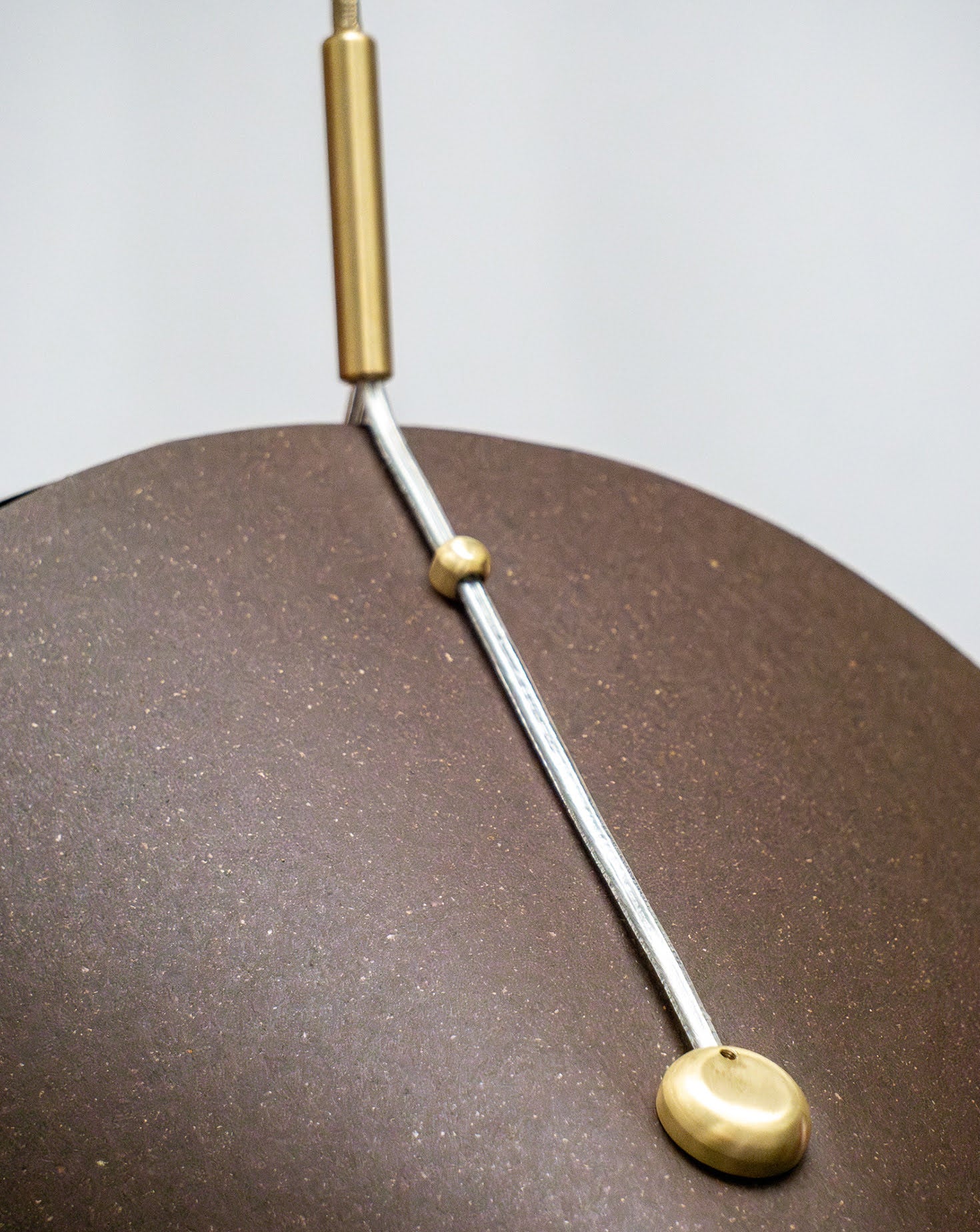 Concha Chestnut Brown Pendant Light 03
