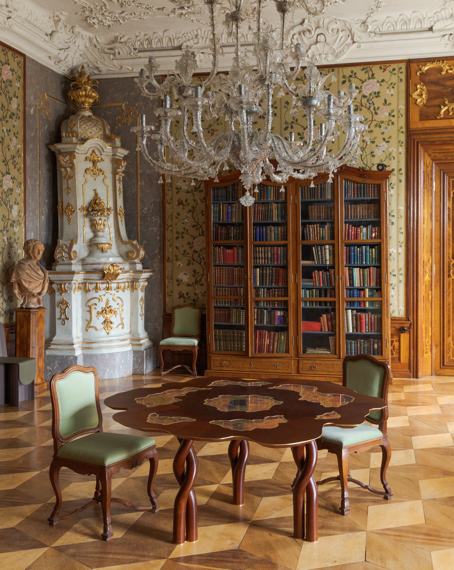 Crepuscular Cherry Wood Dining Table