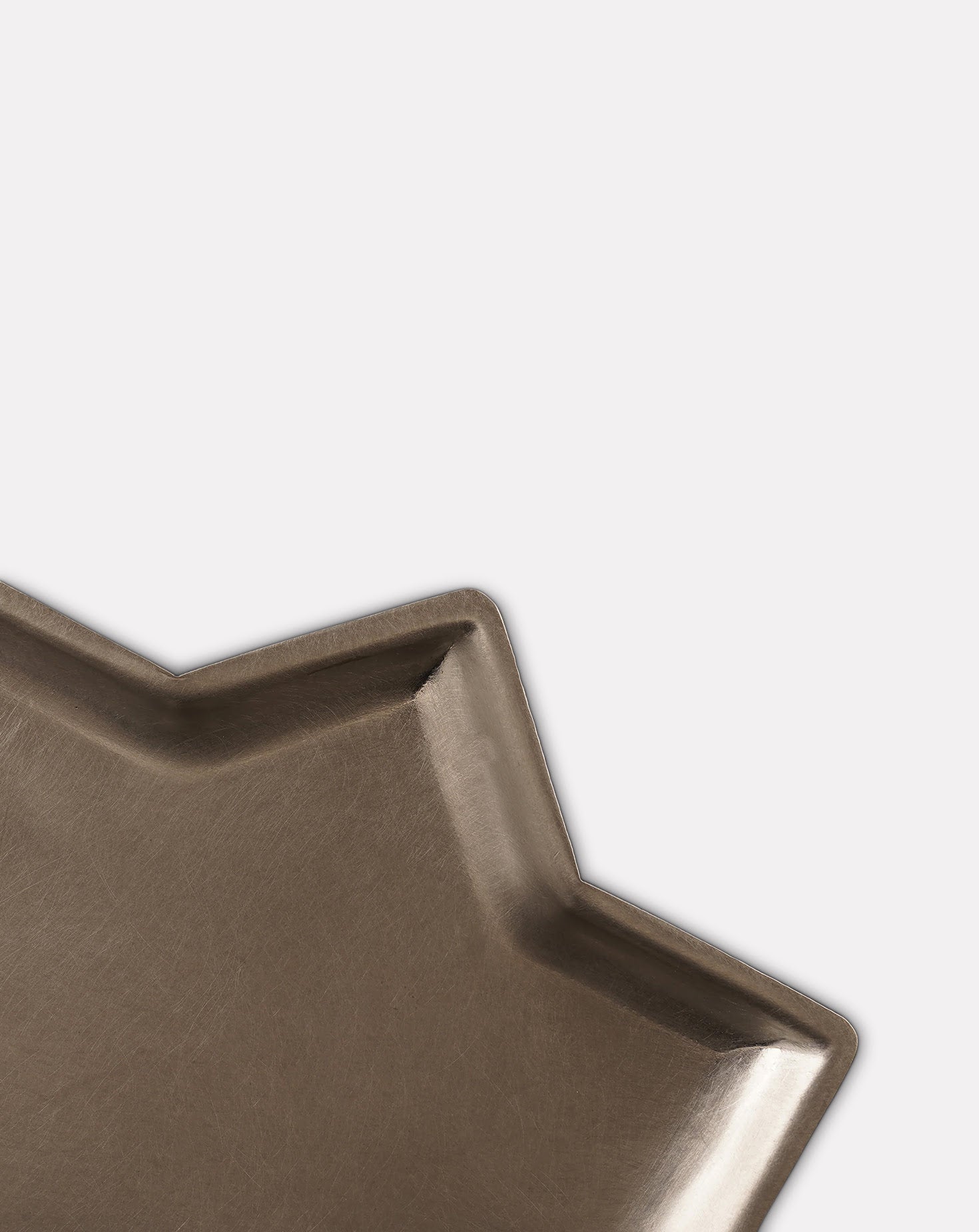 8 Point Star Plate With Kalai Set of 4