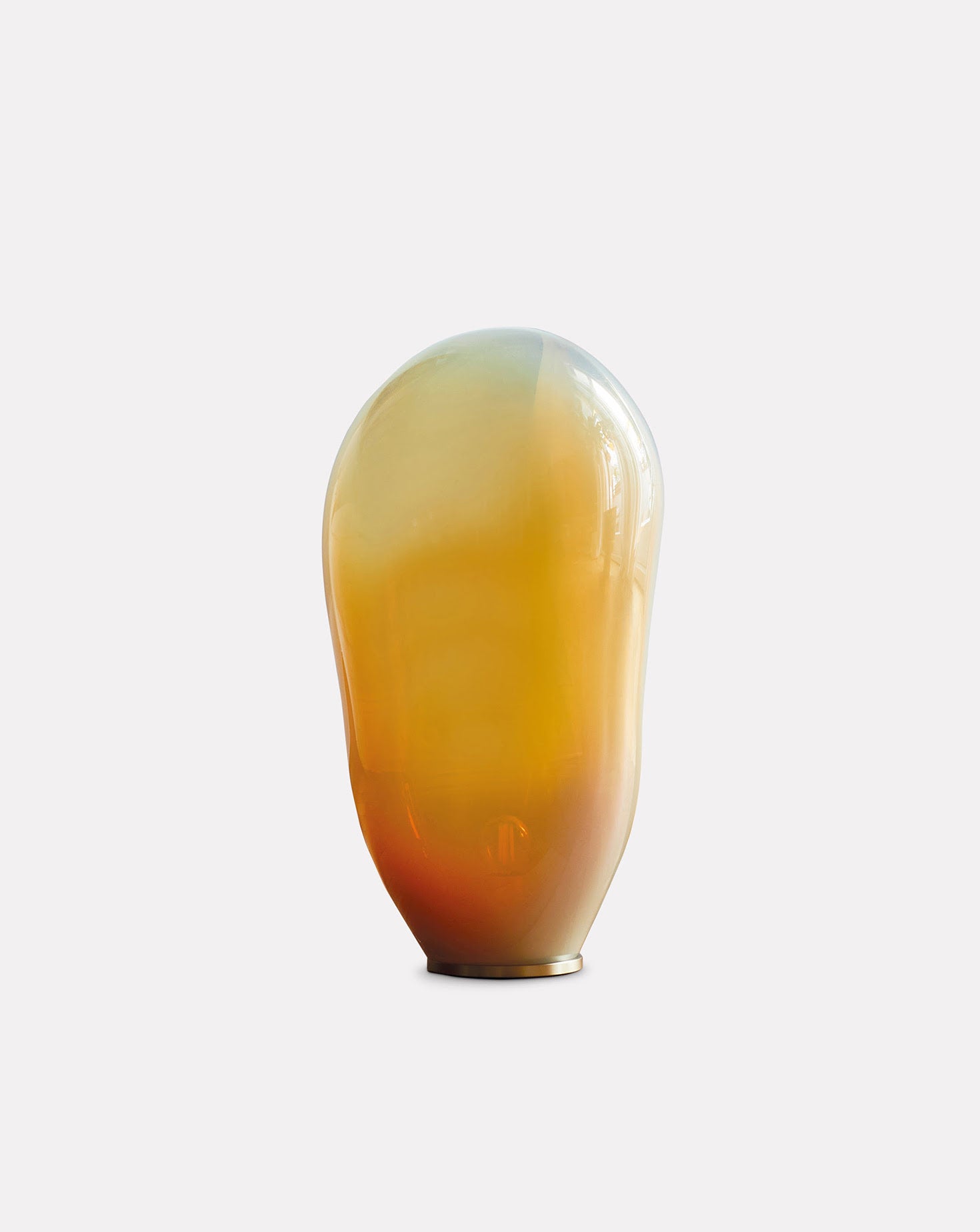 Dschubba Amber Iridescent Floor Lamp