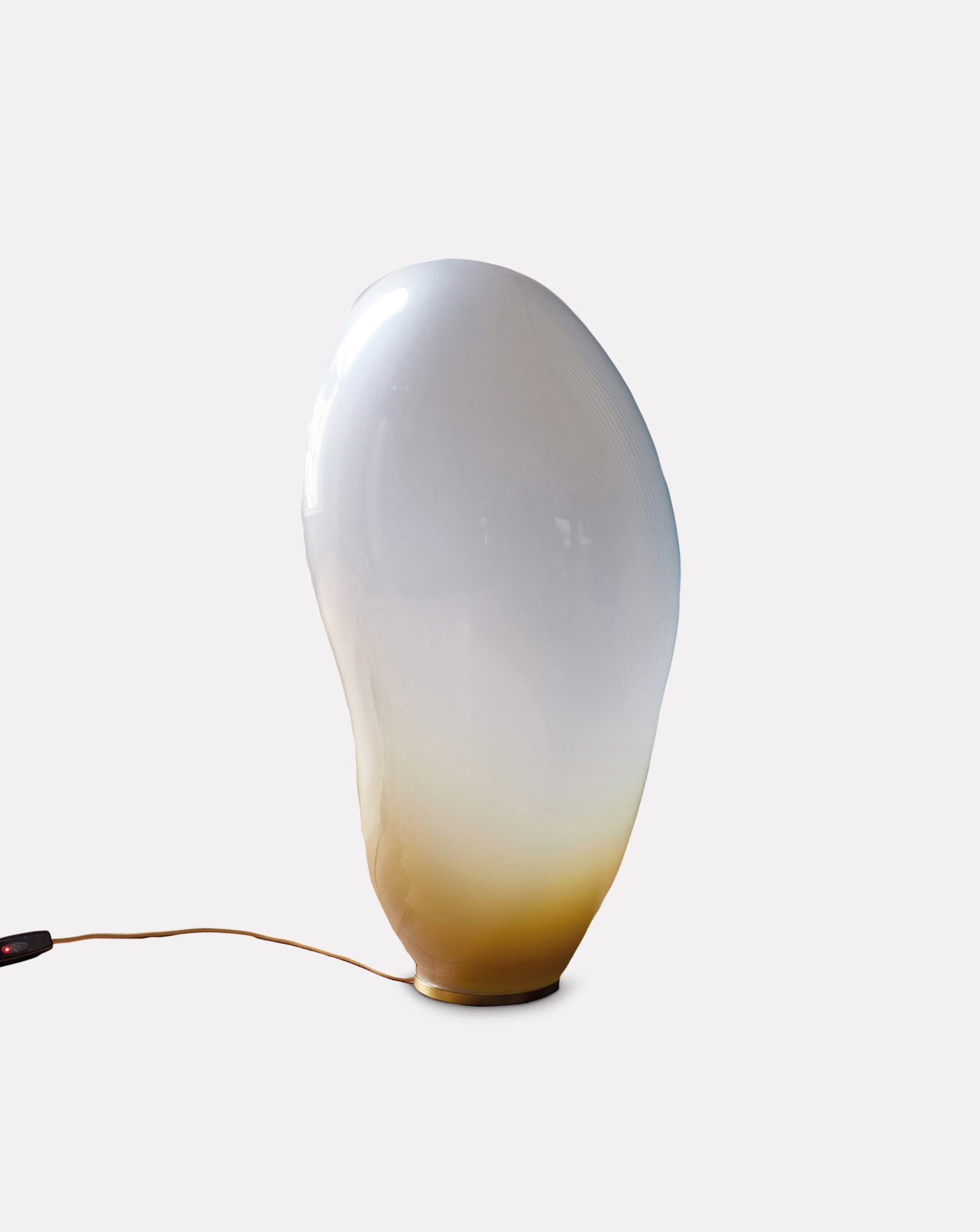 Dschubba Taupe Opaque Floor Lamp