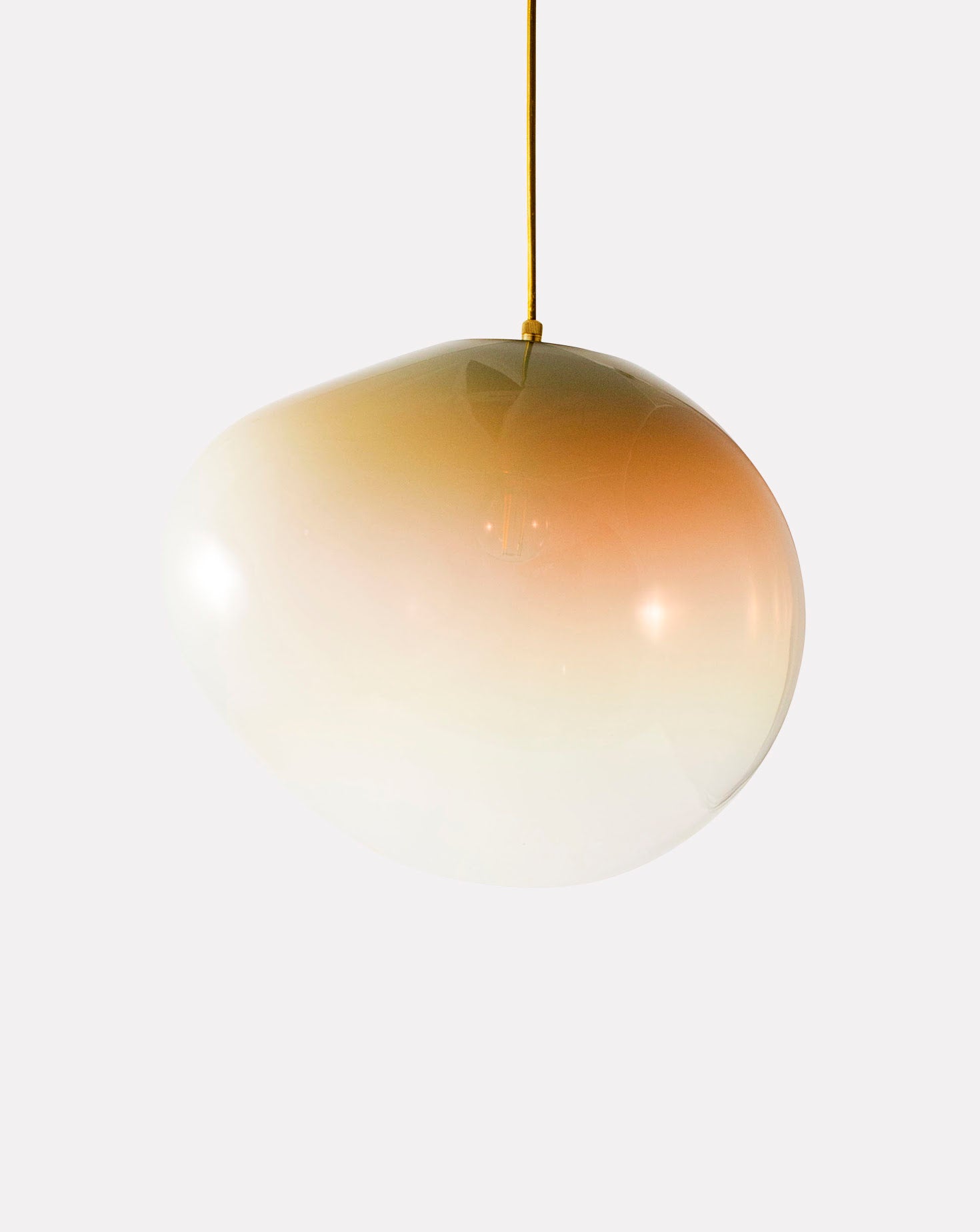 Sirius Amber Iridescent Pendant