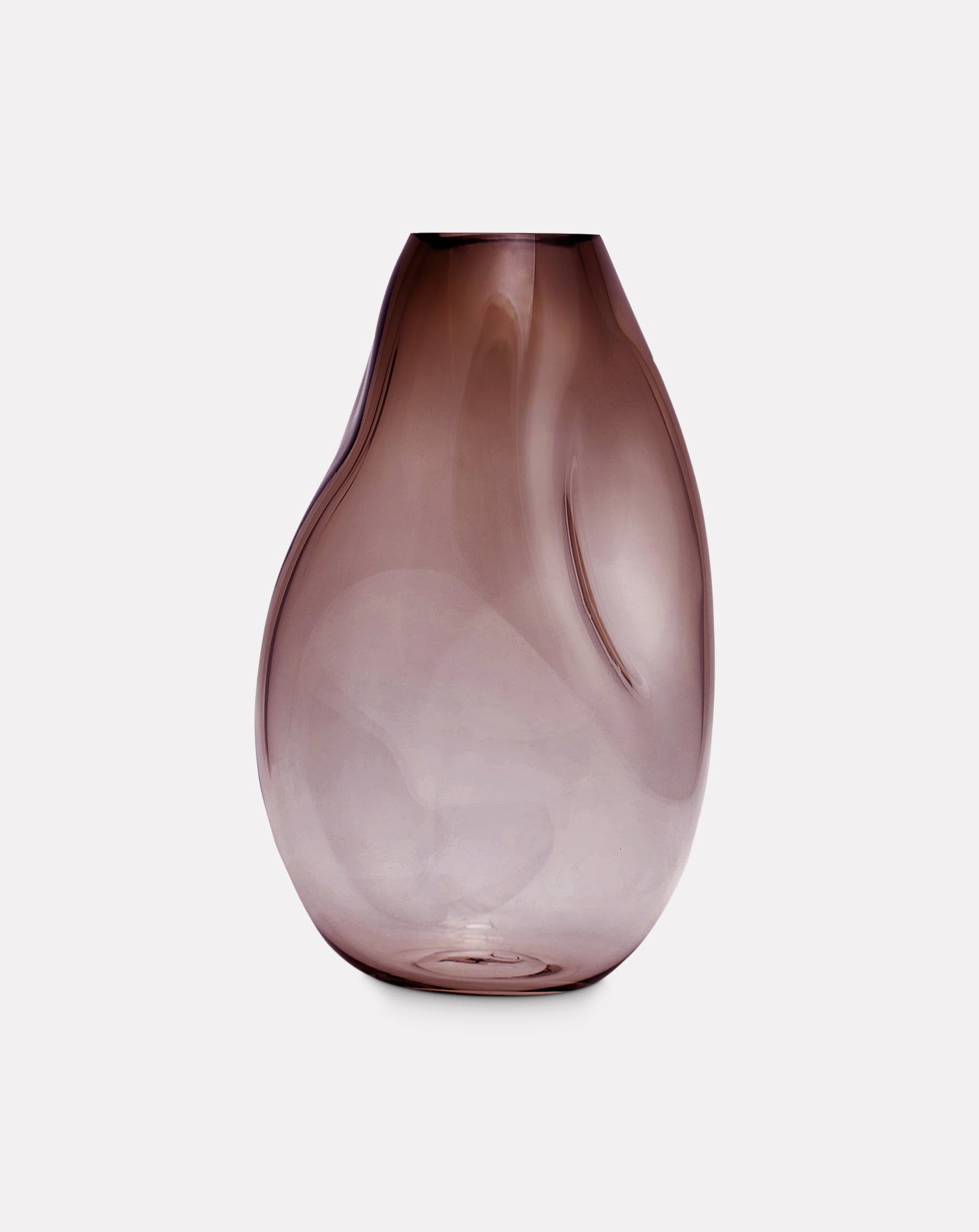 Supernova IV Smoke Red Vase