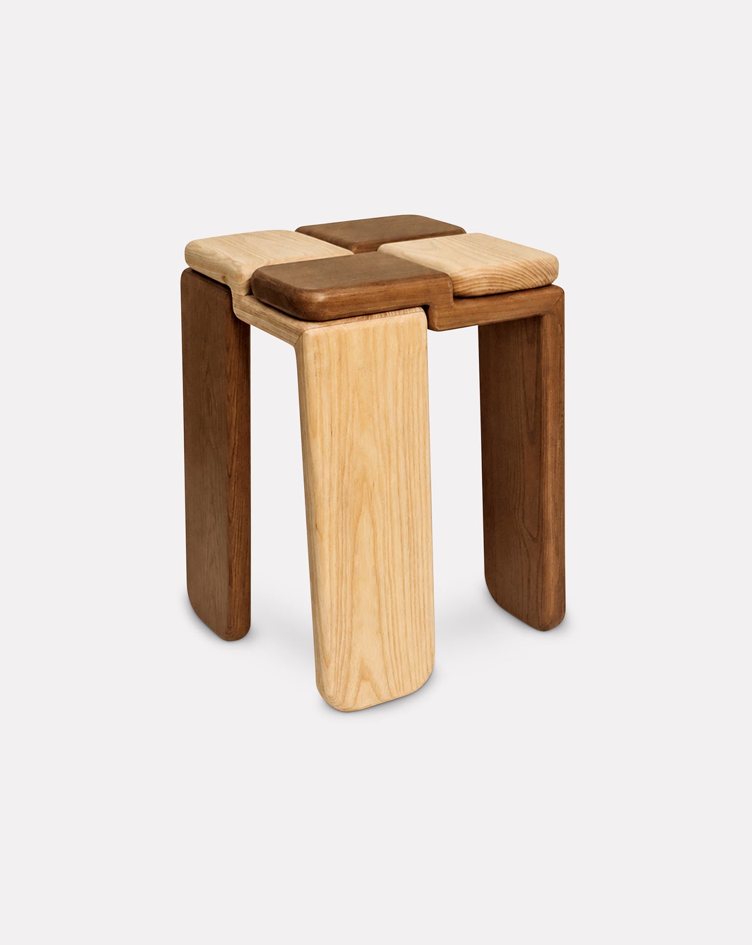 The Knot Wood Stool