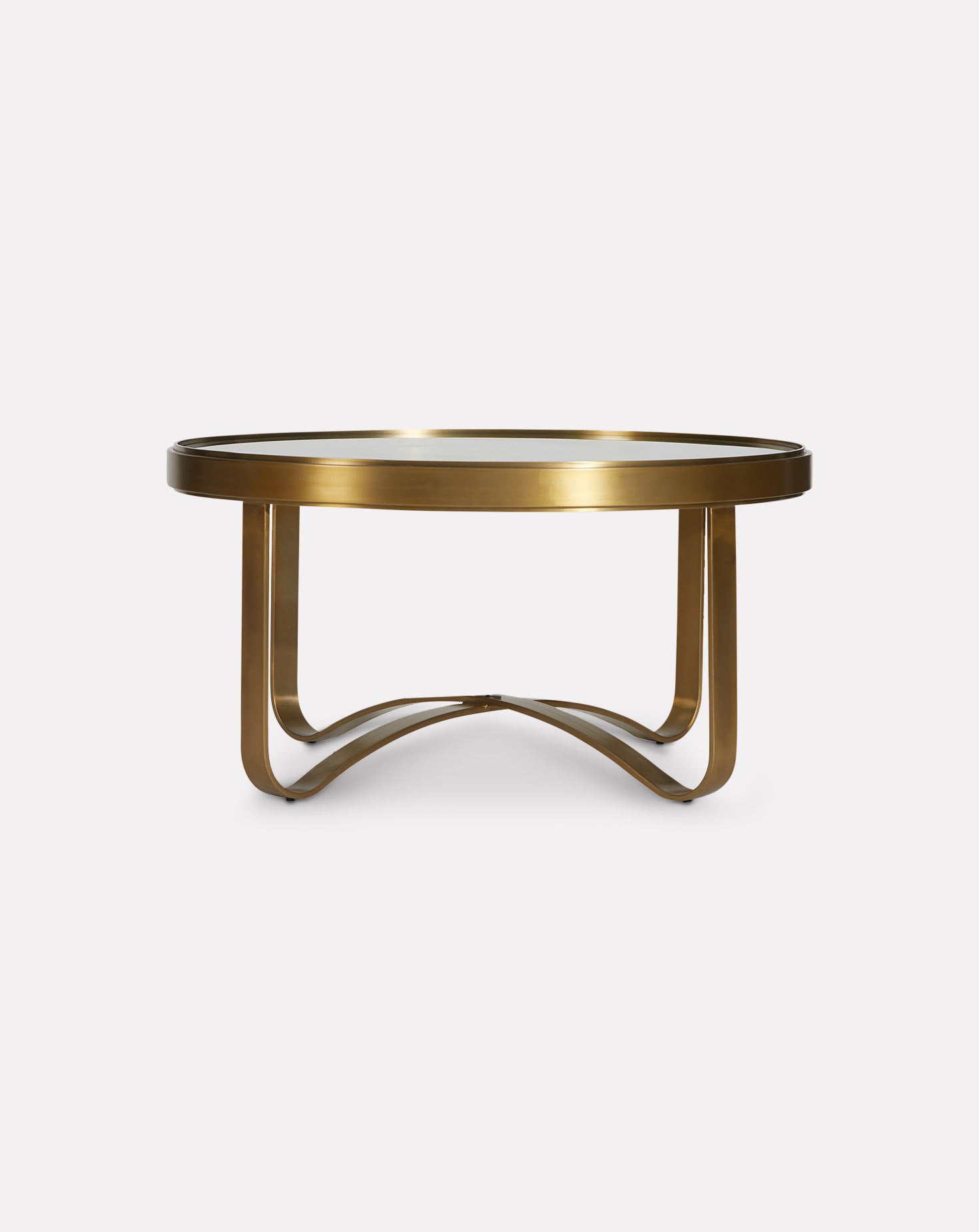 Arc Brass Coffee Table Sage Living