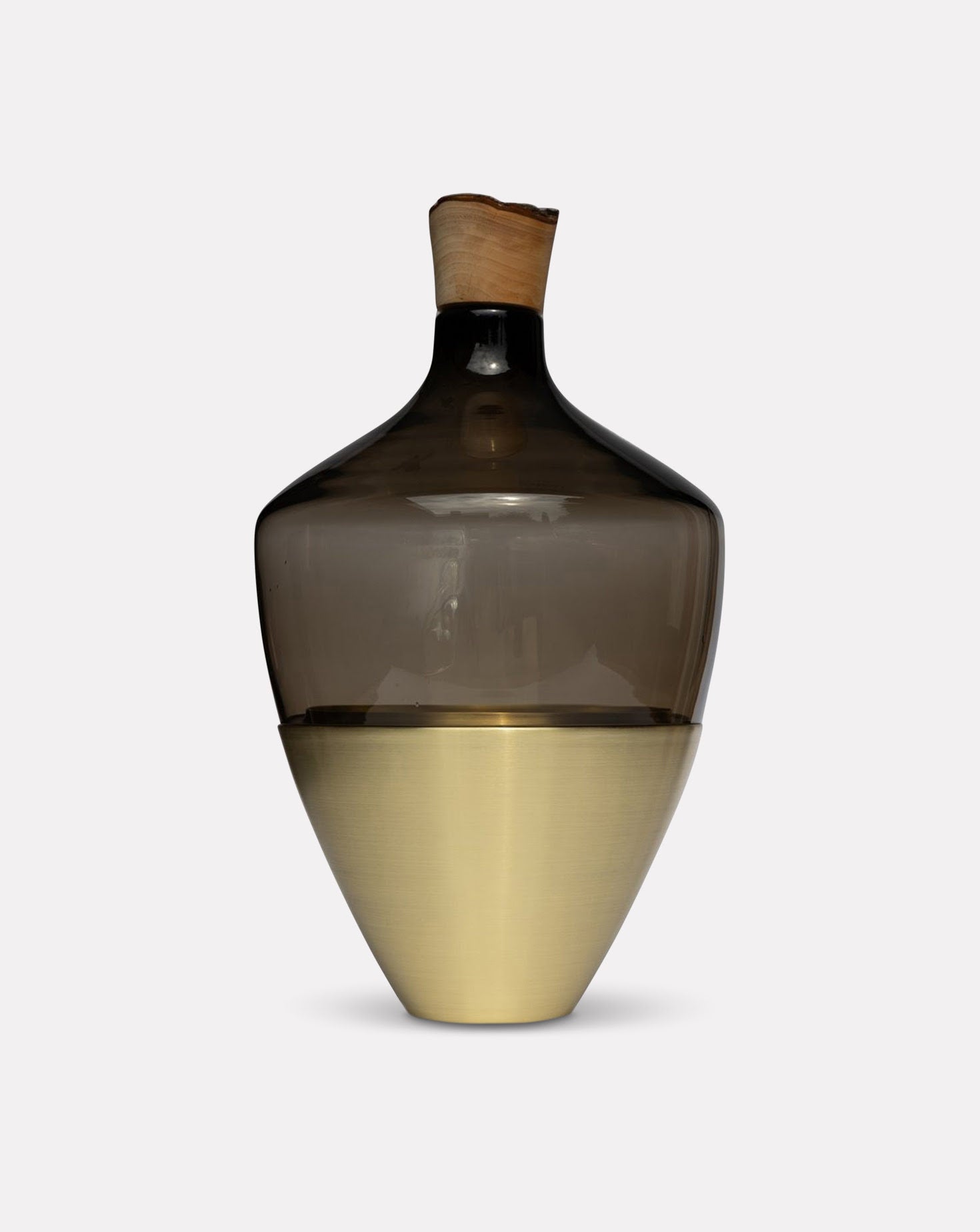 India II Brass Patina Vase Large Utopia & Utility
