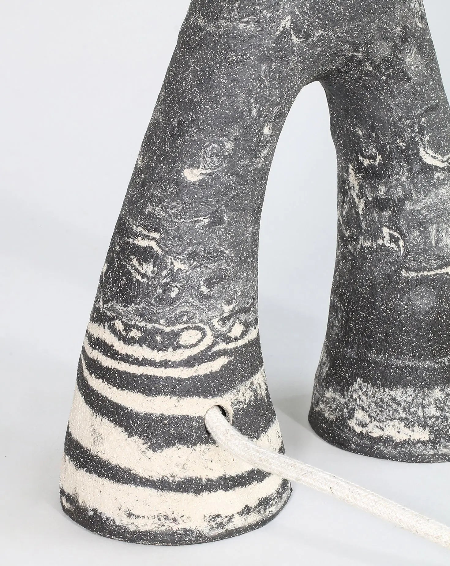 Cyclops Grey Illuminated Sculpture Kerry Hastings