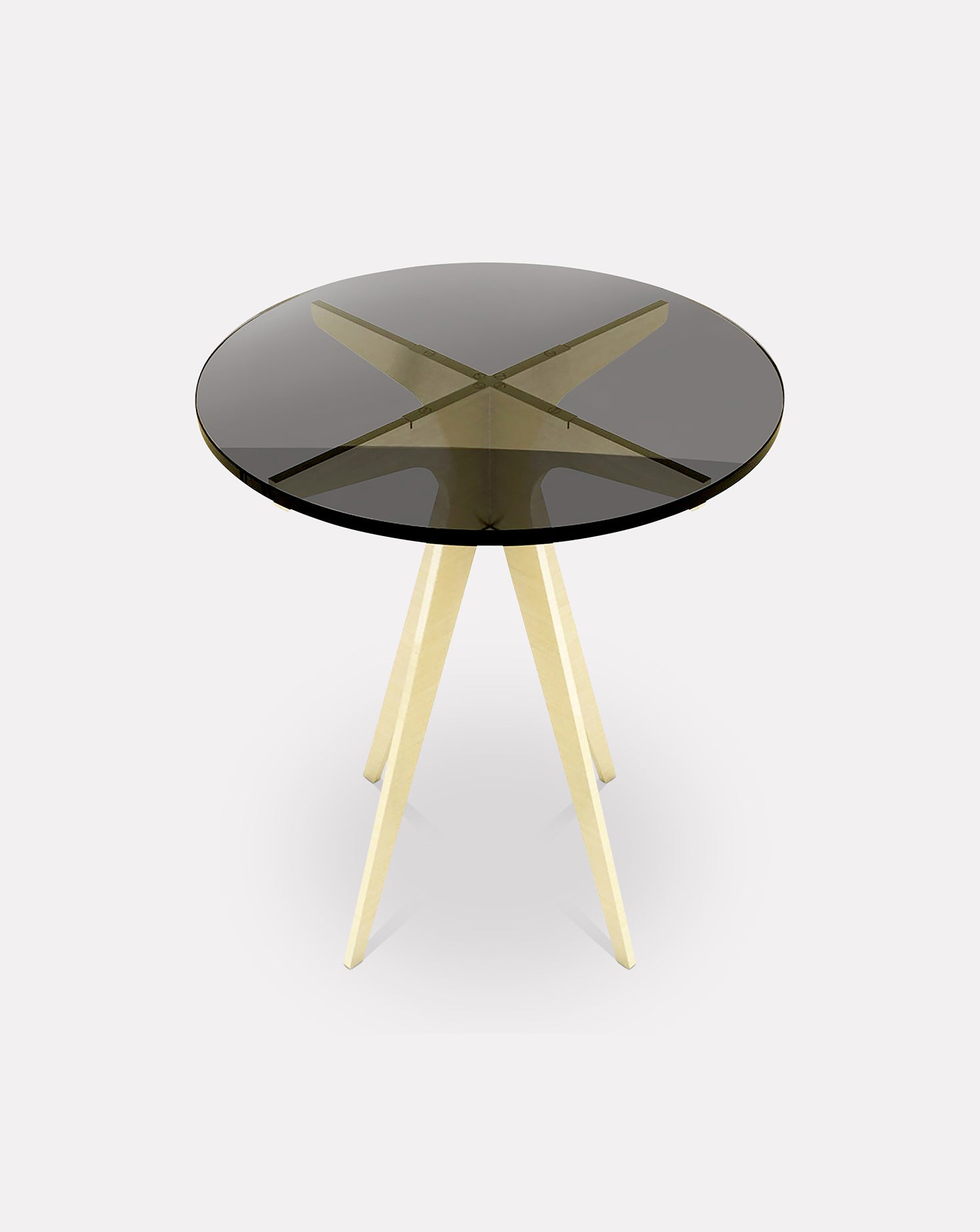 Dean Smoked Glass Side Table