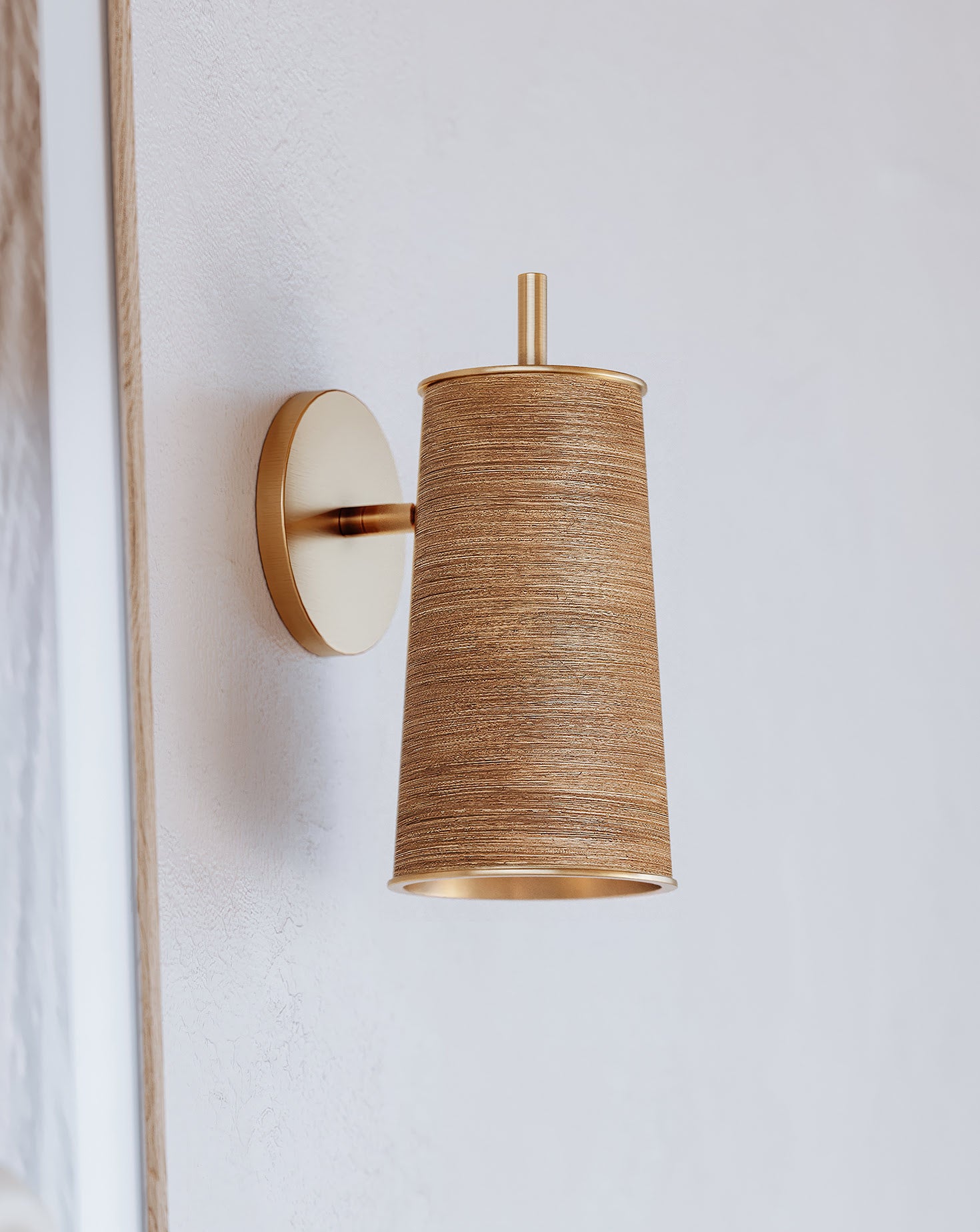 Delran Brass Wall Sconce