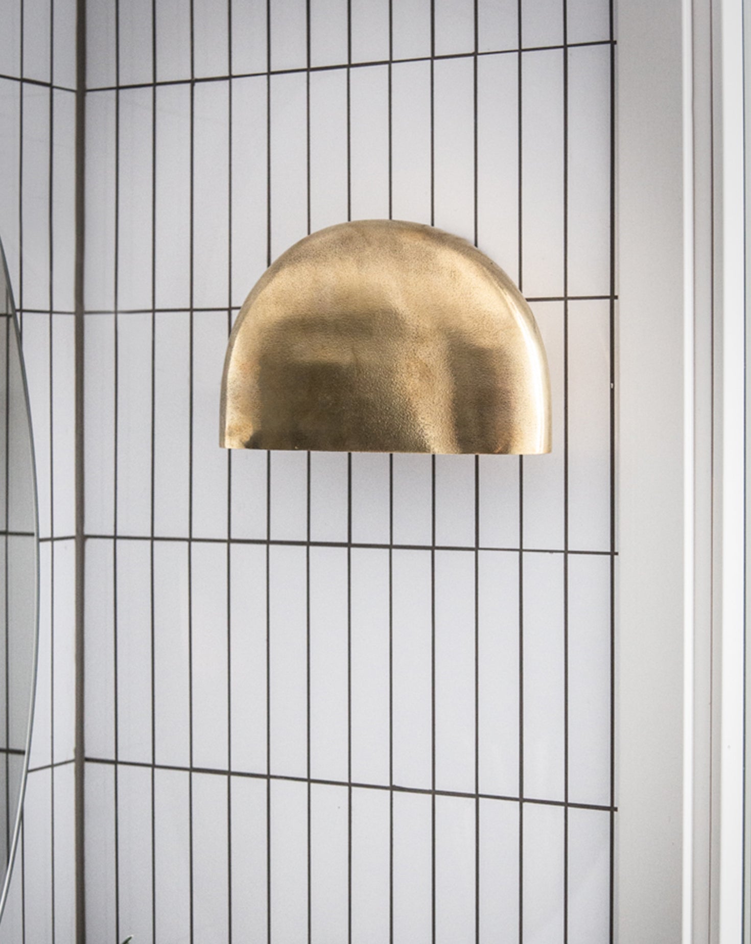 Diggs Aged Brass Wall Sconce
