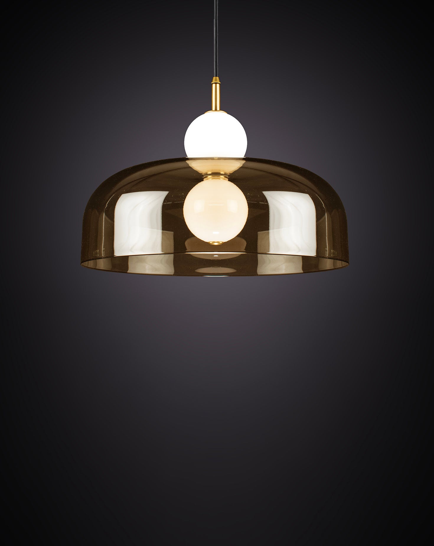Echo Lamp and Shade Pendant