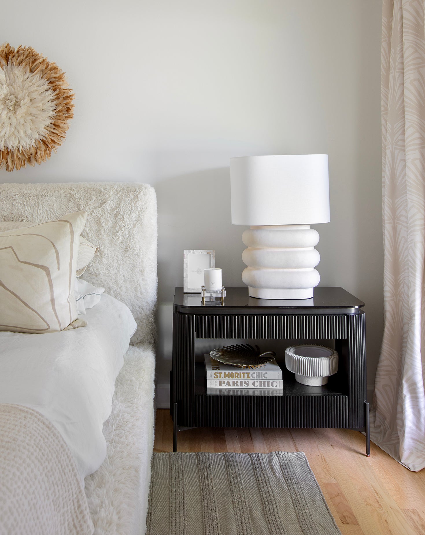 Ewing Ceramic and Linen Table Lamp