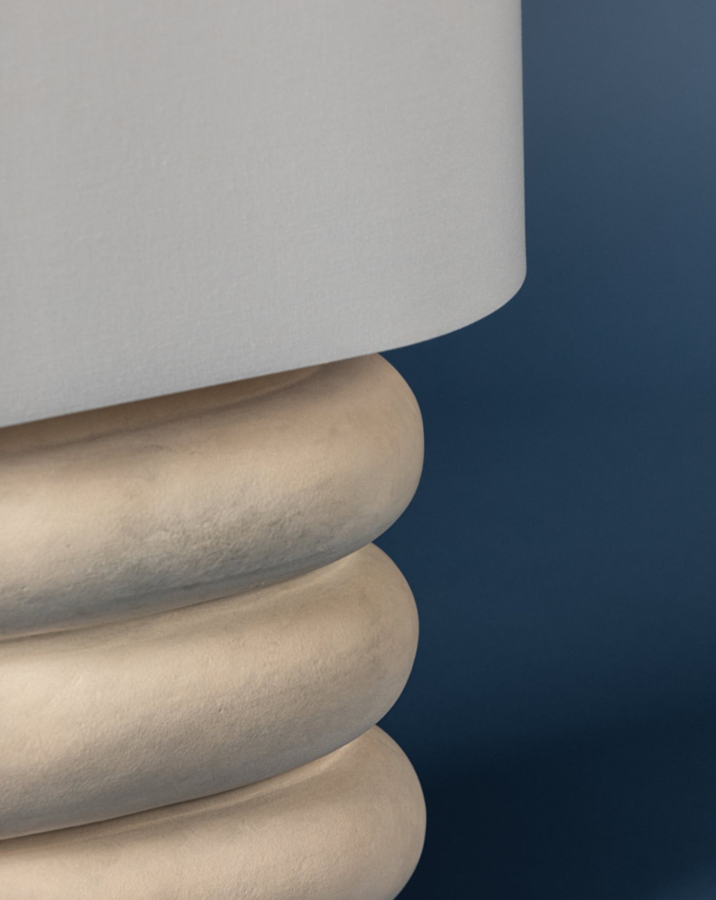 Ewing Ceramic and Linen Table Lamp