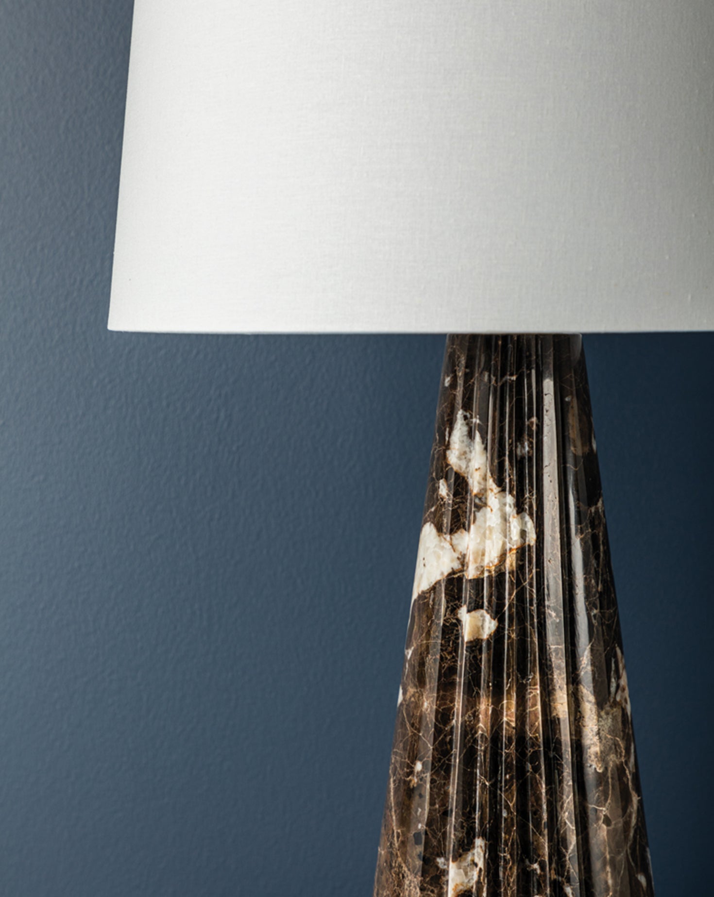 Fanny Brass and Ceramic Table Lamp