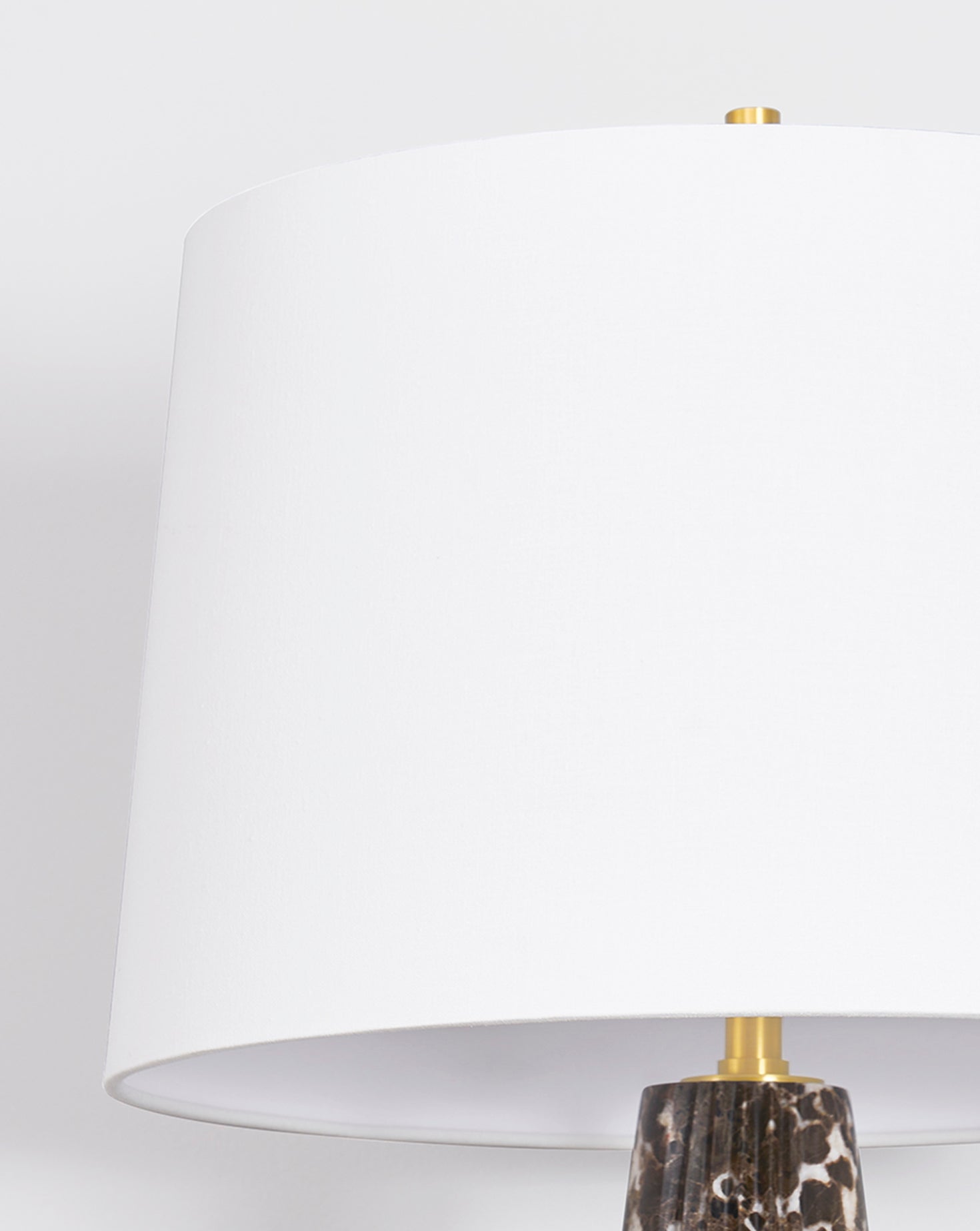 Fanny Brass and Ceramic Table Lamp