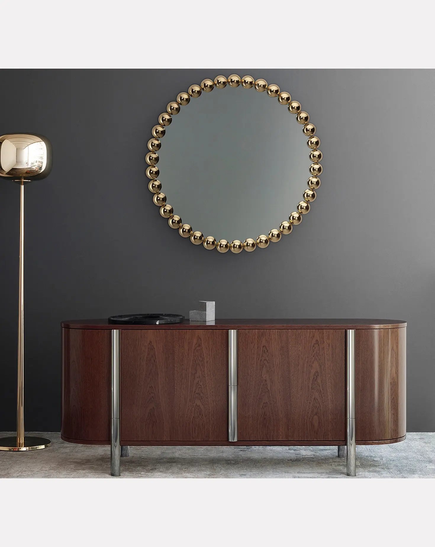 Nika Zupanc Gioiello Round Mirror Ghidini 1961