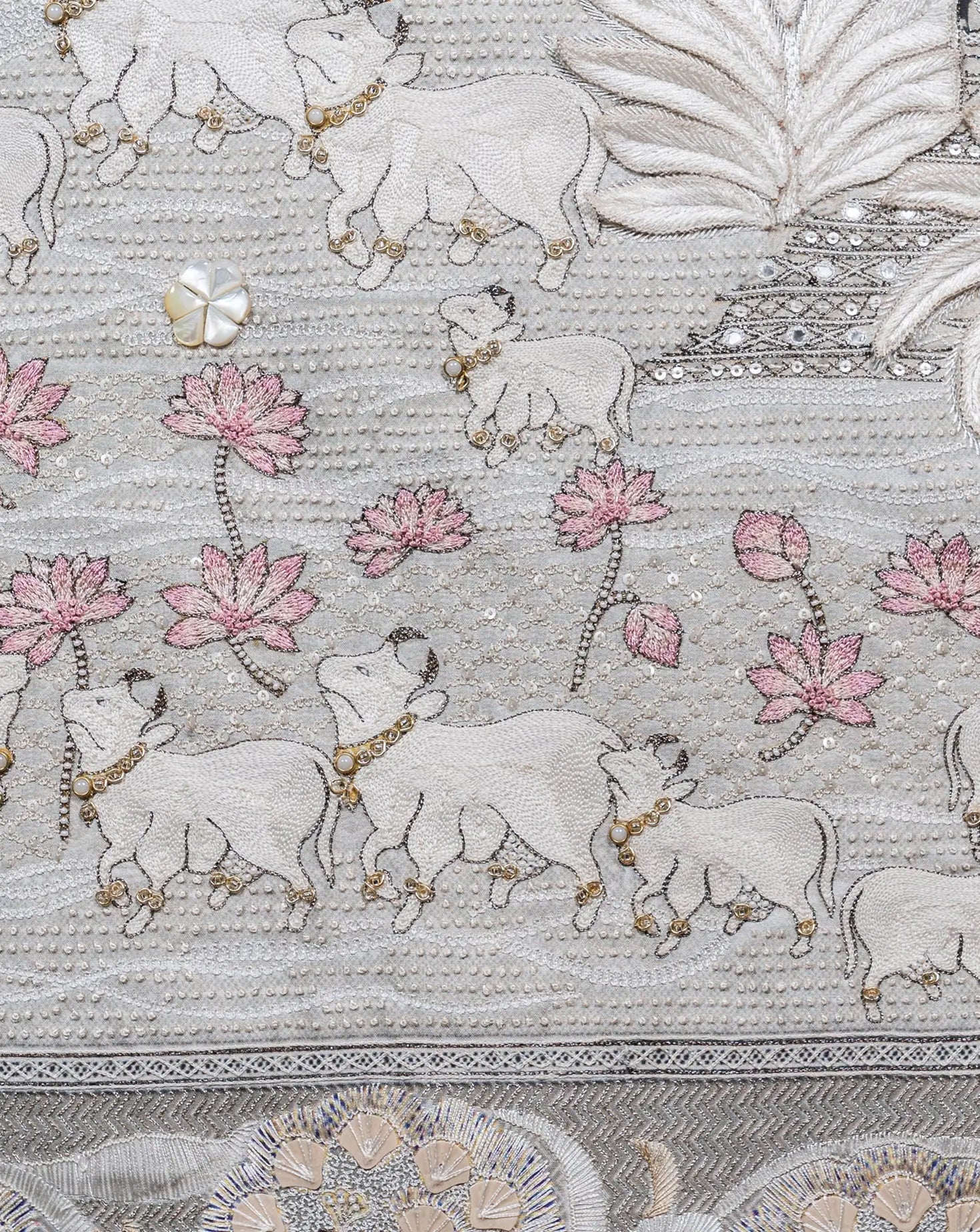 Gokul Van Pichwai Tapestry Tarun Tahiliani