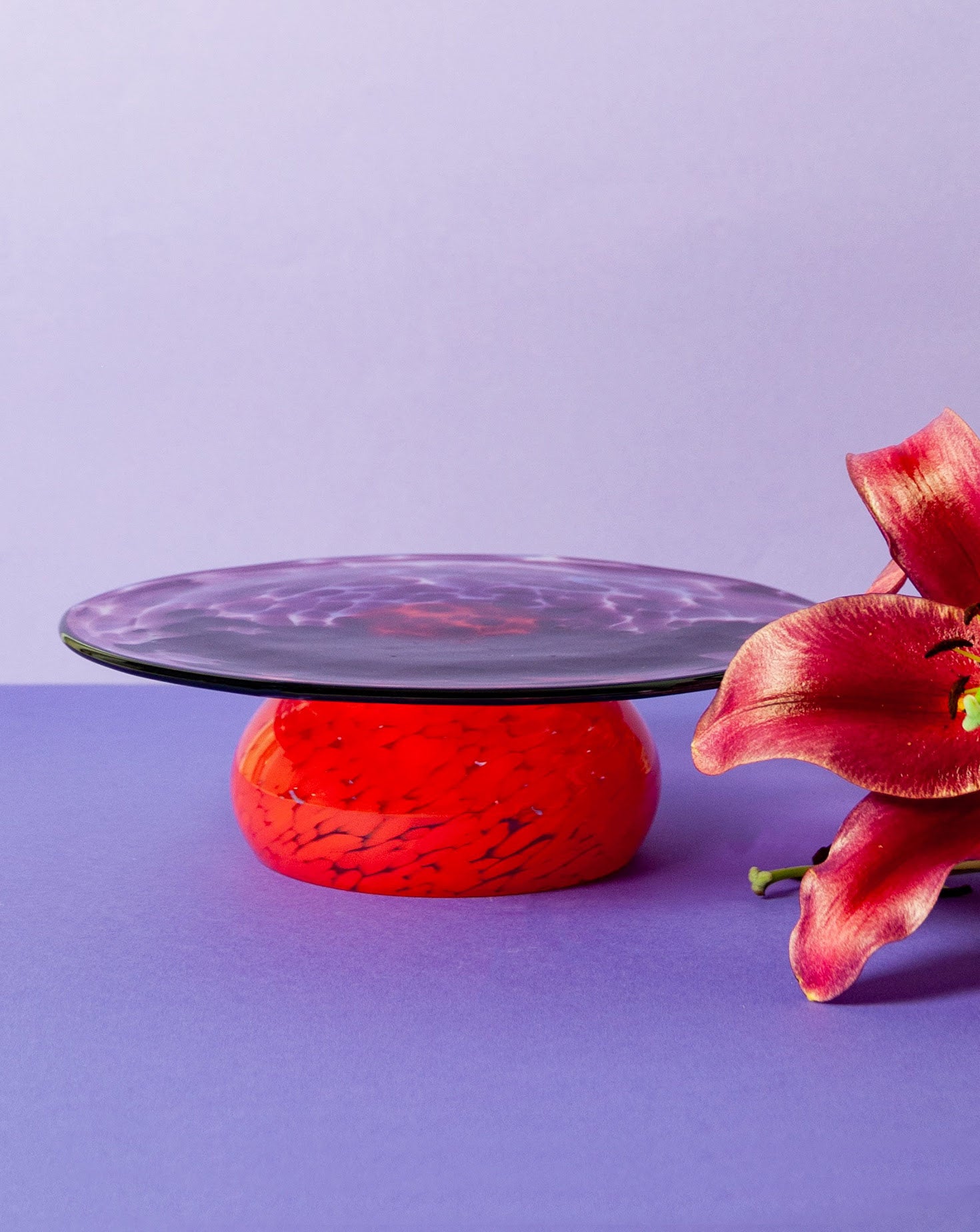 Helios Red and Purple Bowl Large