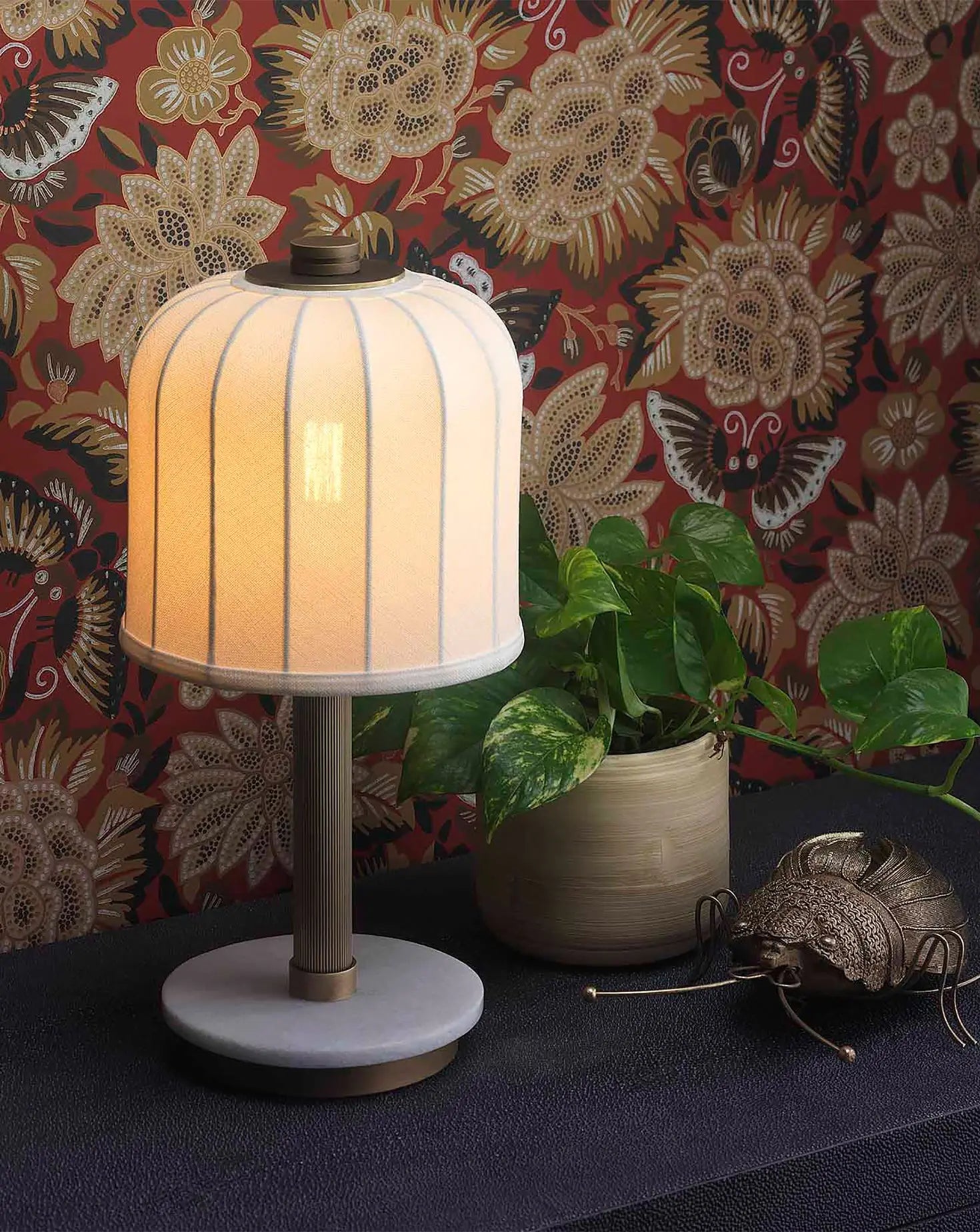 Heslop Medium Table Lamp Northern Lights
