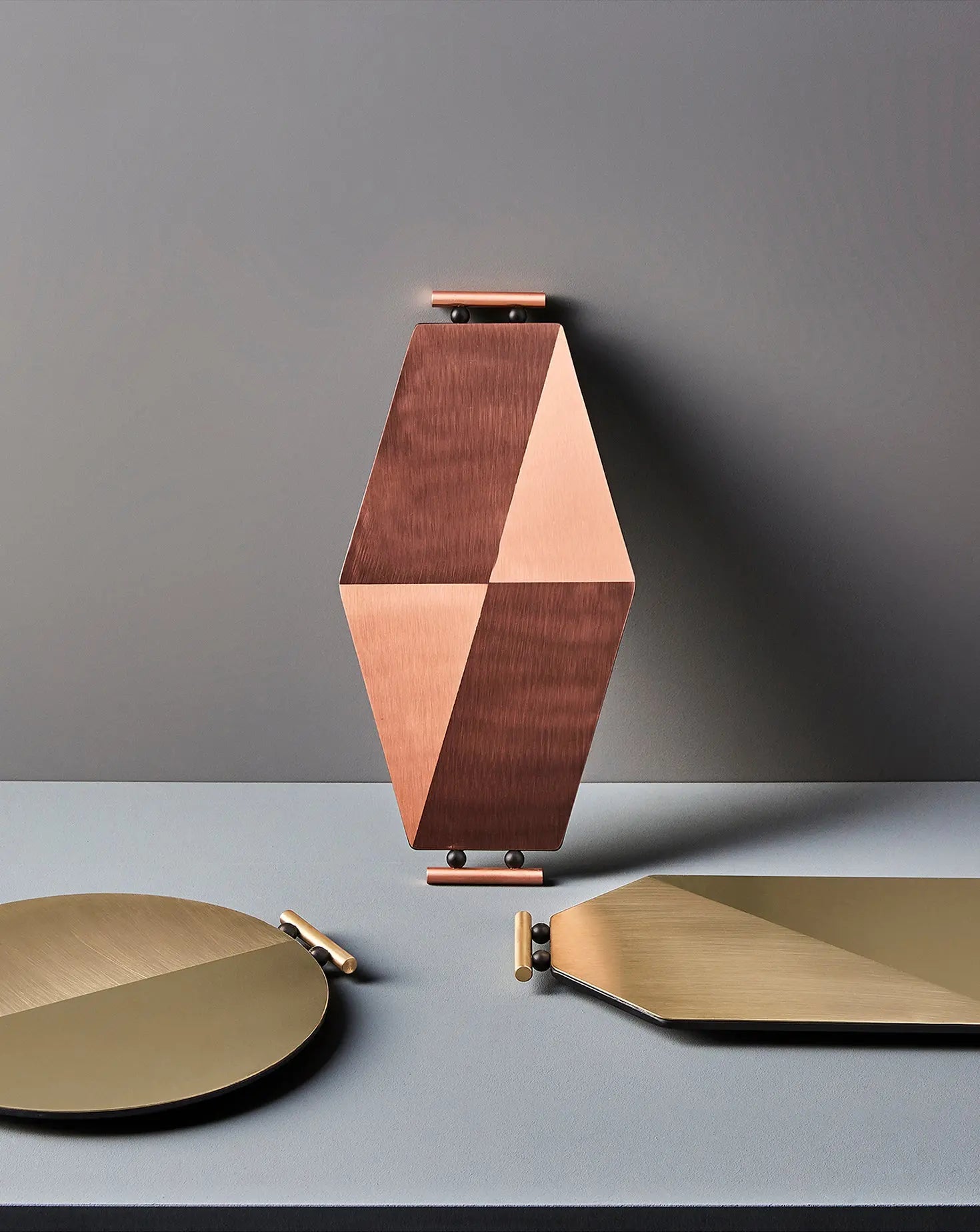 Hexagonal Satin Tray Mingardo