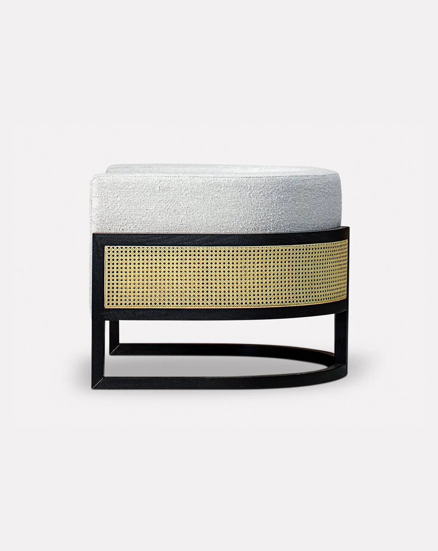 Julius Caned Armchair Duistt