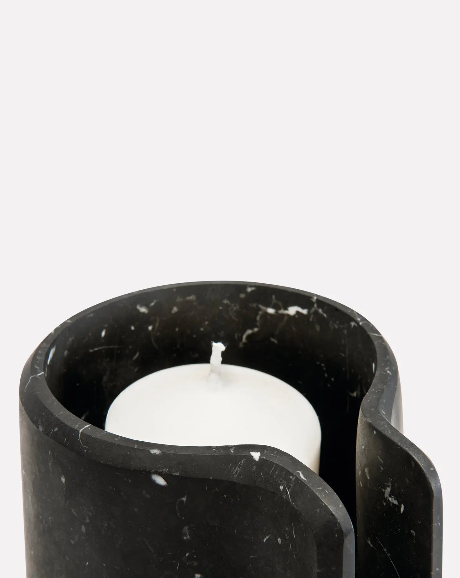 Nendo Kouki Black Candle Holder Editions Milano