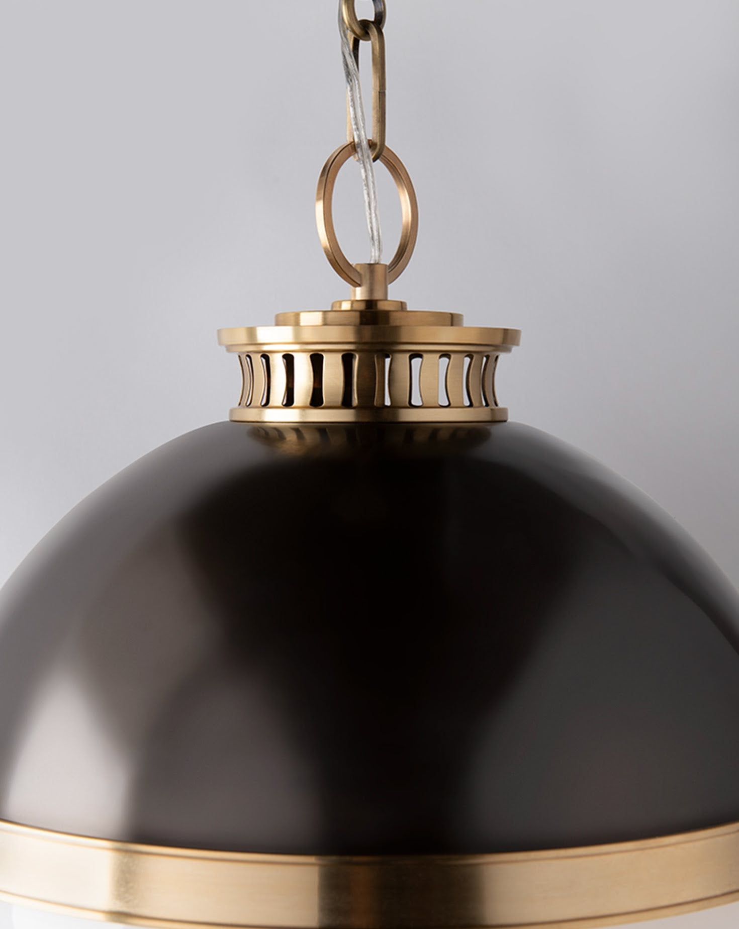 Latham Black and White Pendant