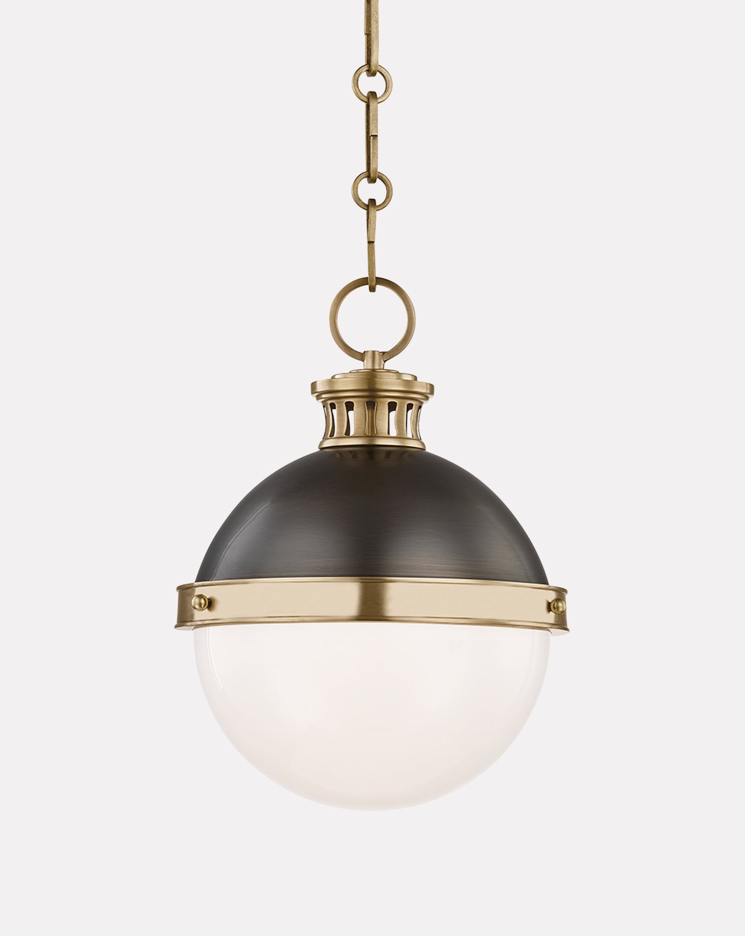 Latham Black and White Pendant