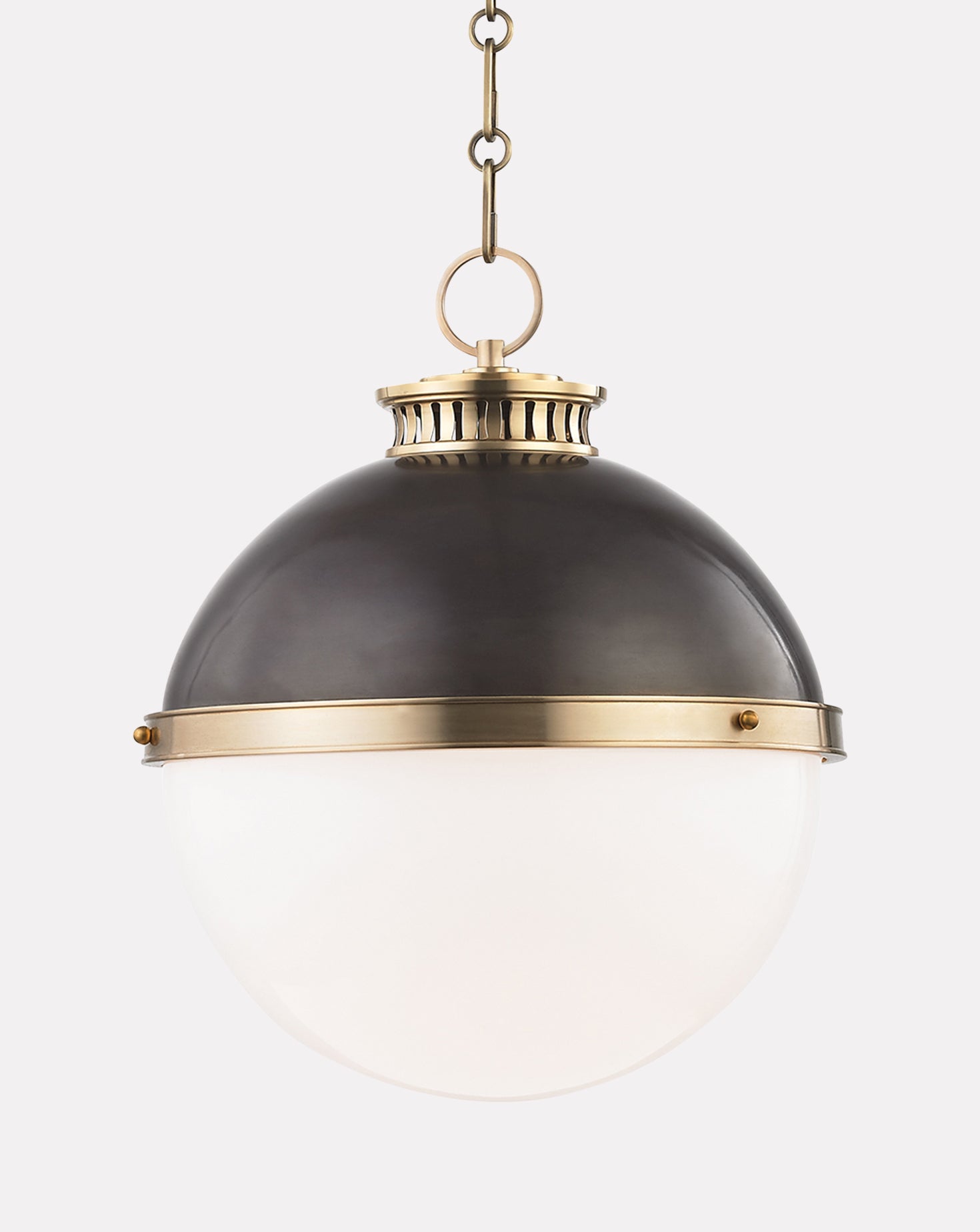 Latham Black and White Pendant