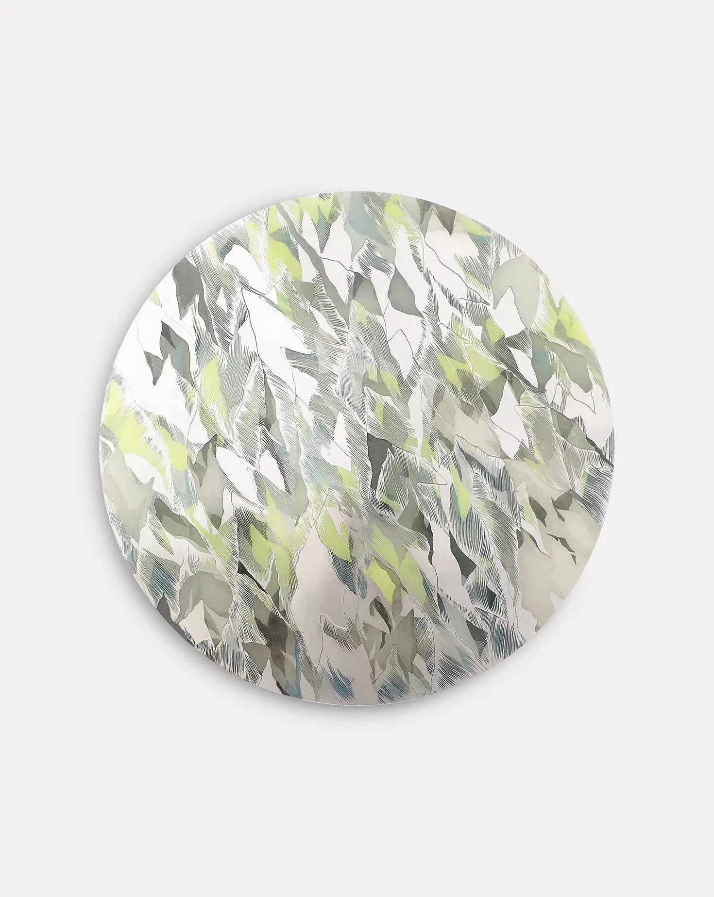 Lattice Silver Wall Art Elizabeth Kent Studio