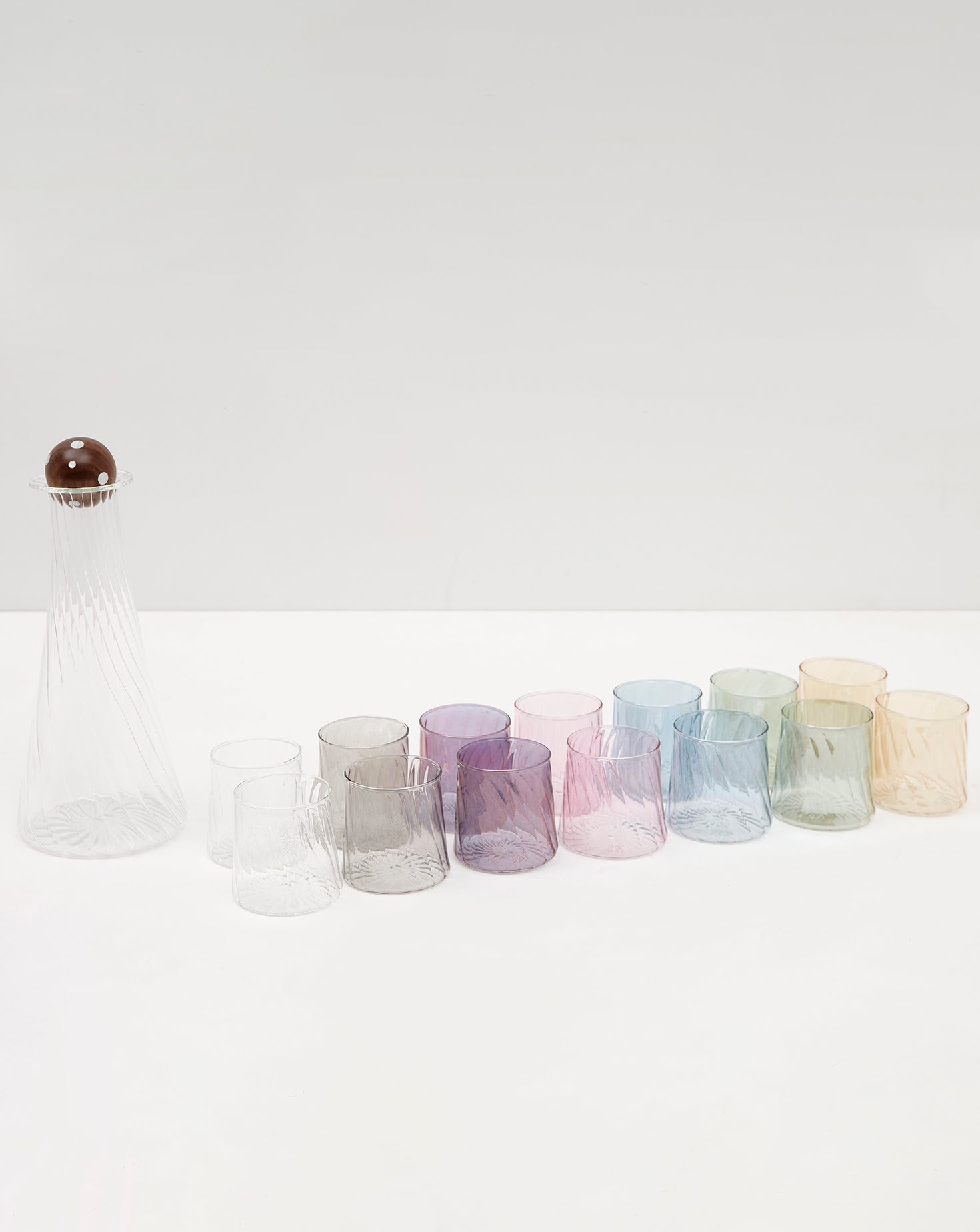 Dervish Handblown Glass Set of 2