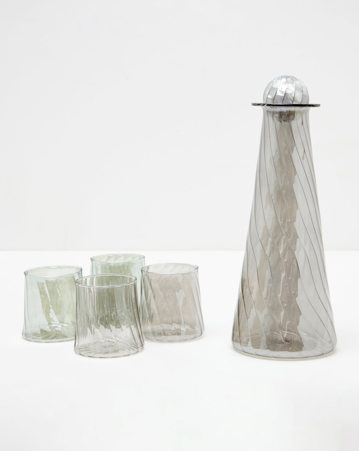 Dervish Handblown Glass Set of 2