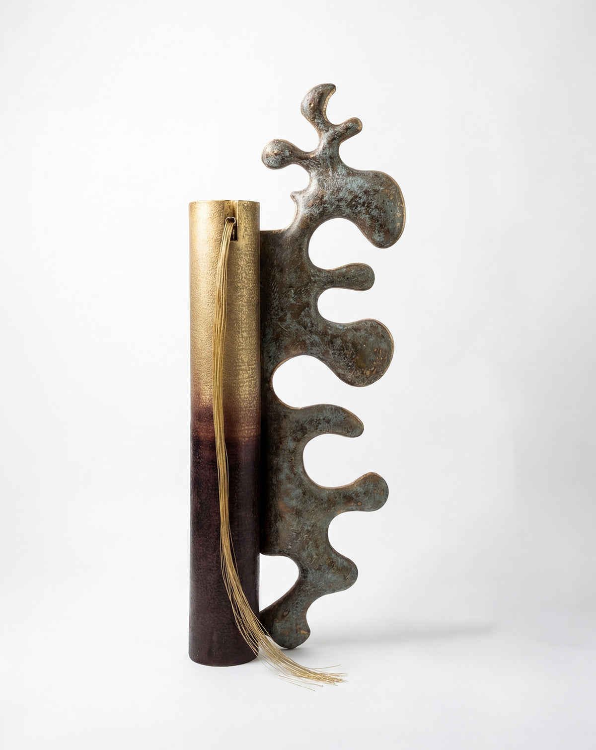 Made-to-order brass piece for collectors of craft-led decorative sculptures