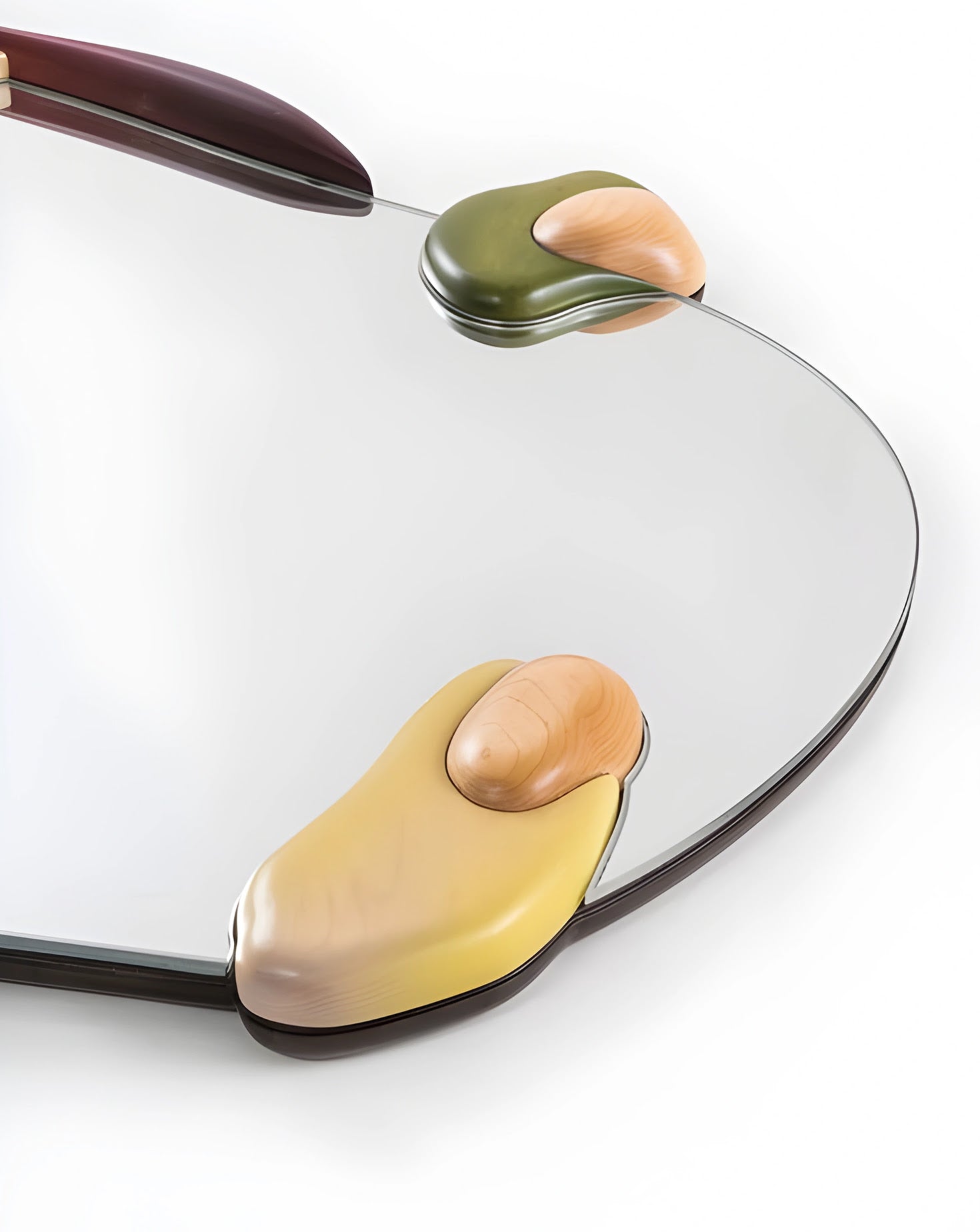 Balur II Wooden Mirror